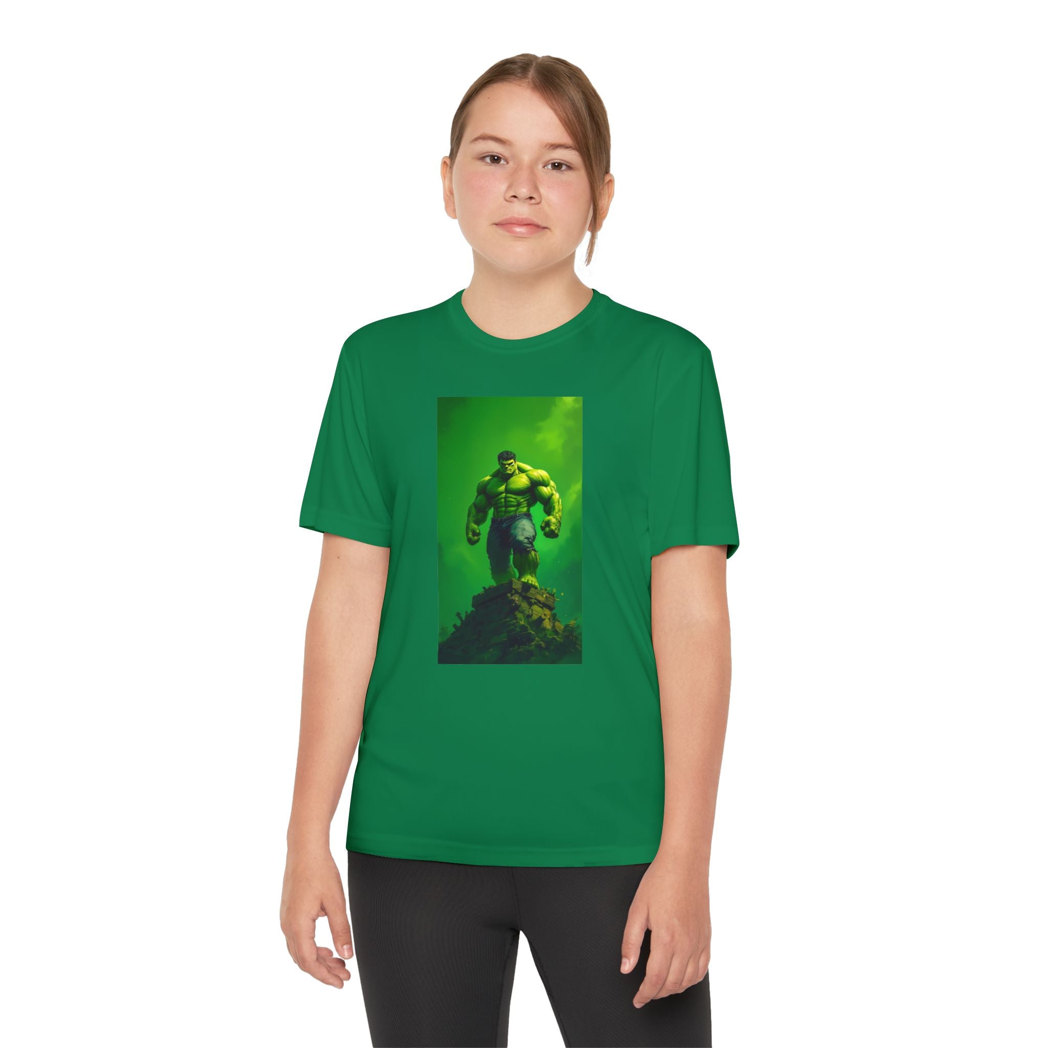 The Incredible Hulk Superhero Marvel Patriotic, Kids Graphic T-Shirt, Boys Hero Top, Girls Comic Book Clothing, Birthday