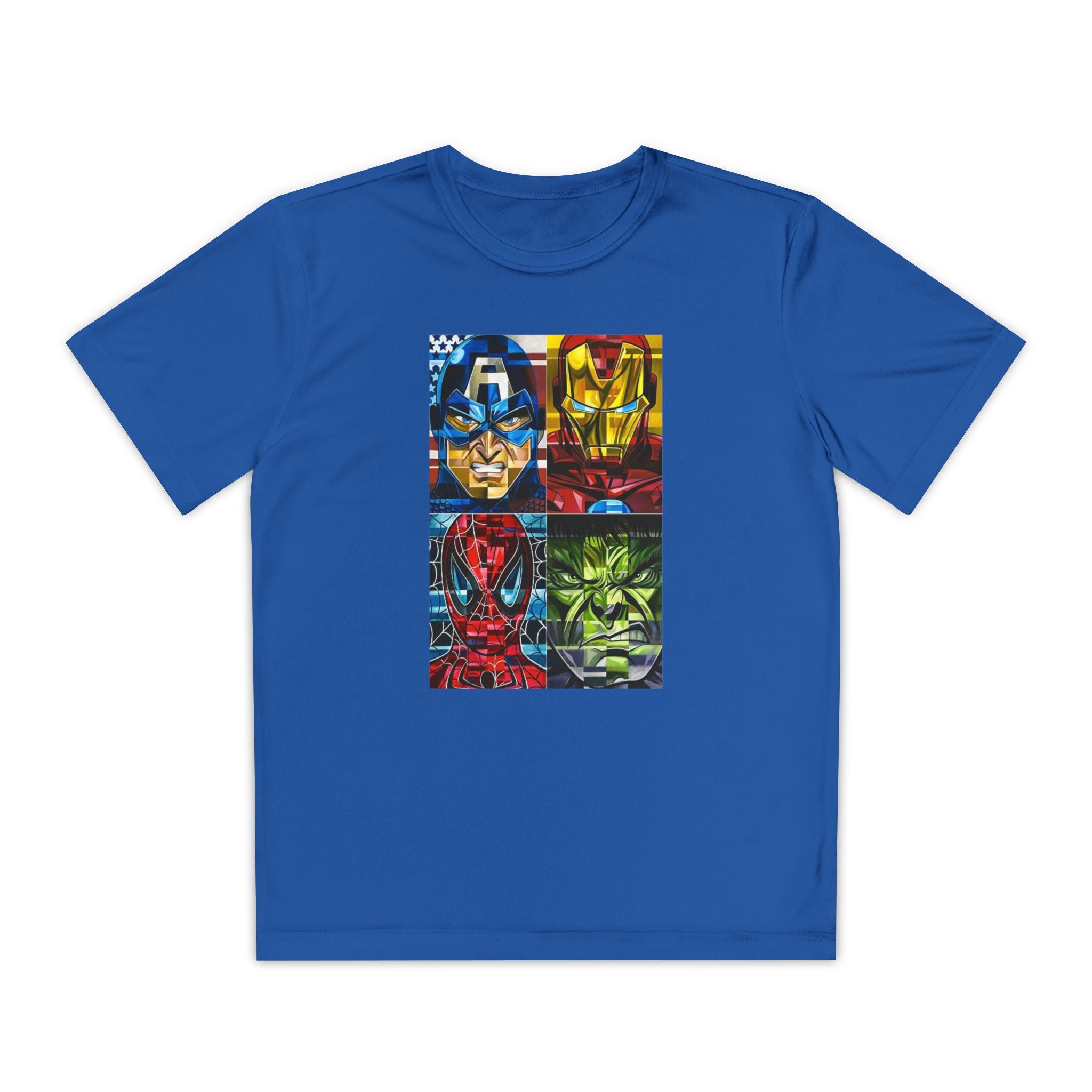 Advengers Youth T-Shirt Sports Graphic Tee, Cool Athletic Shirt for Kids, Perfect for Sports Events, Team Spirit