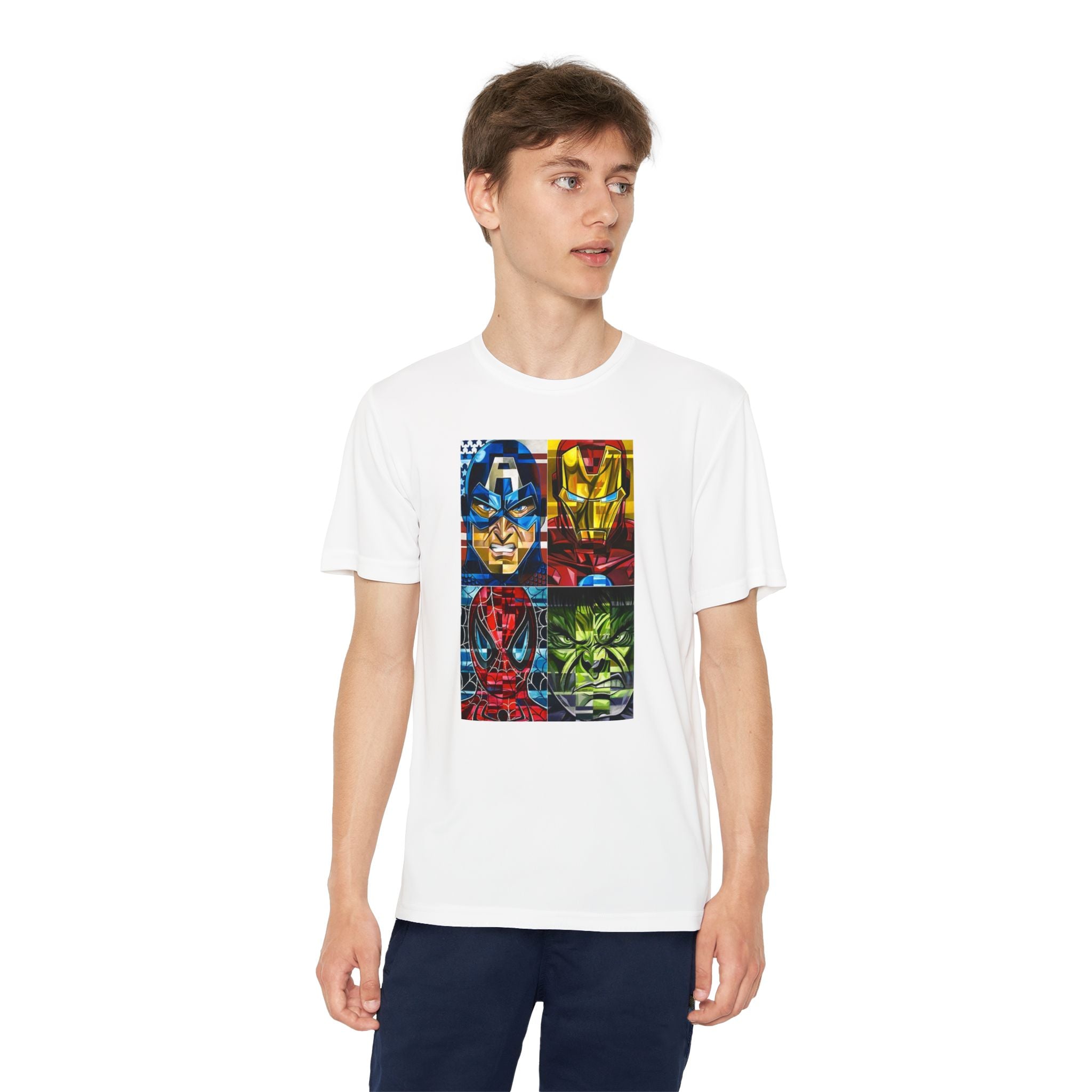 Advengers Youth T-Shirt Sports Graphic Tee, Cool Athletic Shirt for Kids, Perfect for Sports Events, Team Spirit