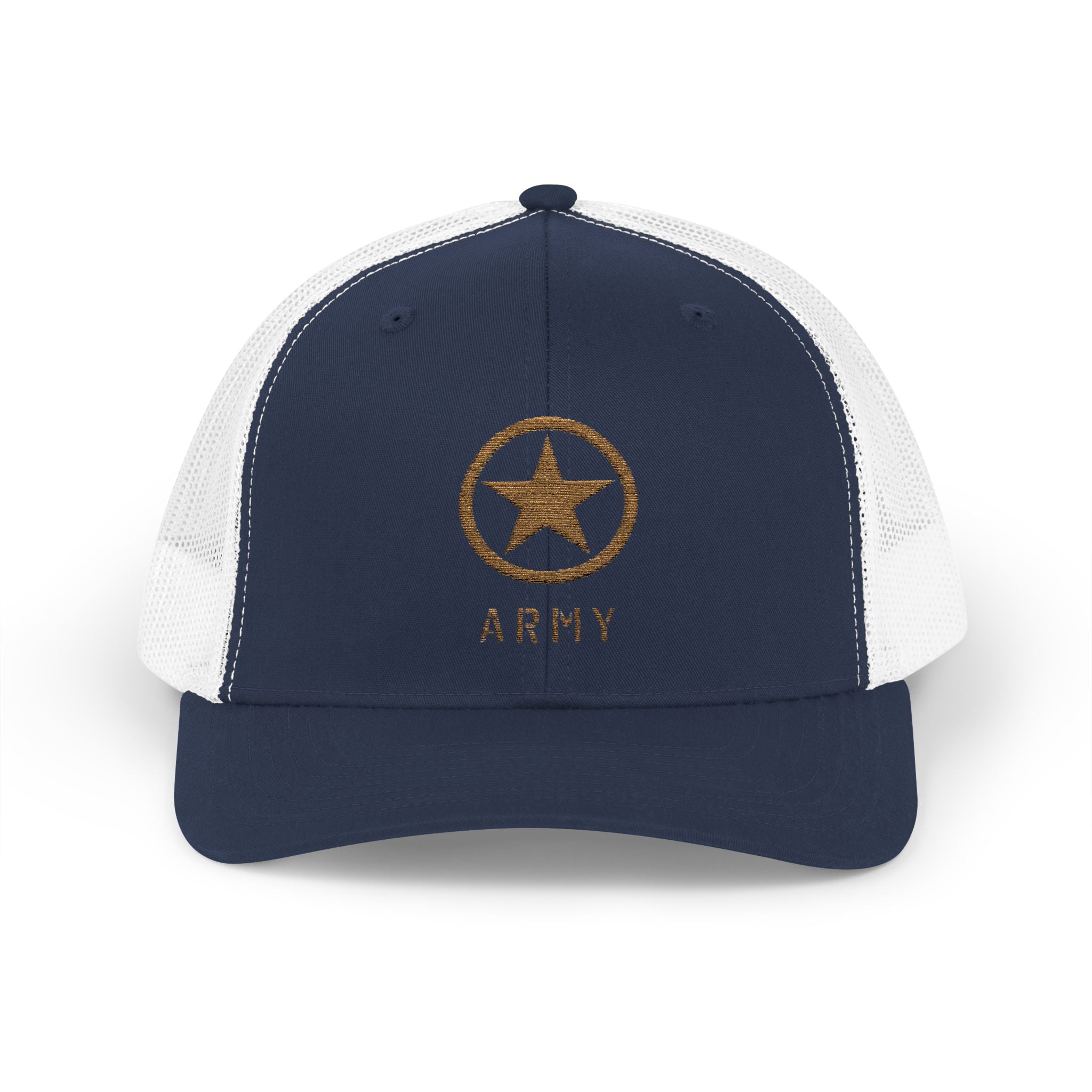 US Army Snapback Trucker Cap with Thin Red Line Design, Ideal for First Responders, Supportive Gifts, Memorials, Everyday Wear