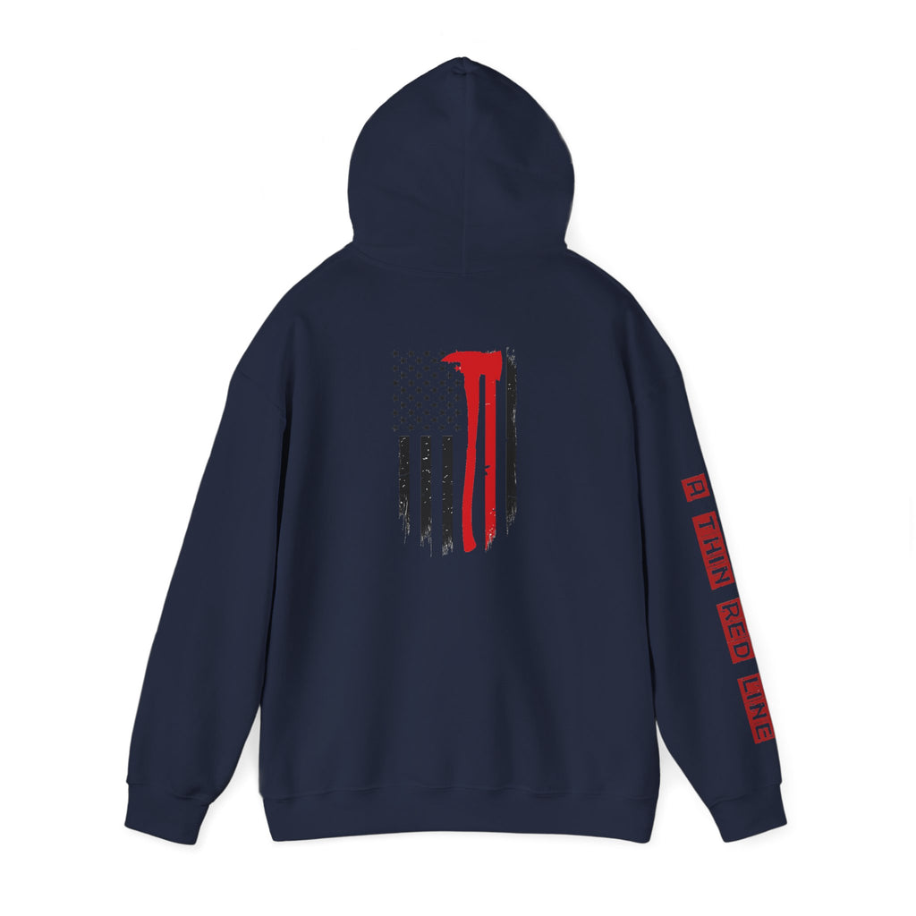 Firefighter Patriotic Hoodie Sweatshirt