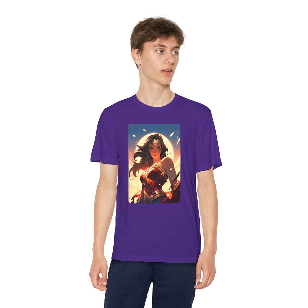 Wonder Woman Superhero Marvel t-shirt, Kids Graphic Tee, Boys Superhero Shirt, Children's Movie Character Top