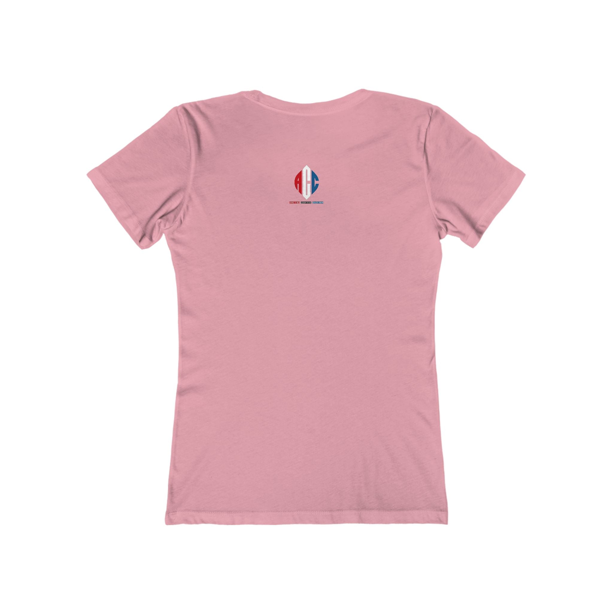 Ice Skating Woman Chic Women's Boyfriend Tee, Casual Outfits, Gift for Her, Weekend Wear, Trendy Style, Everyday Comfort