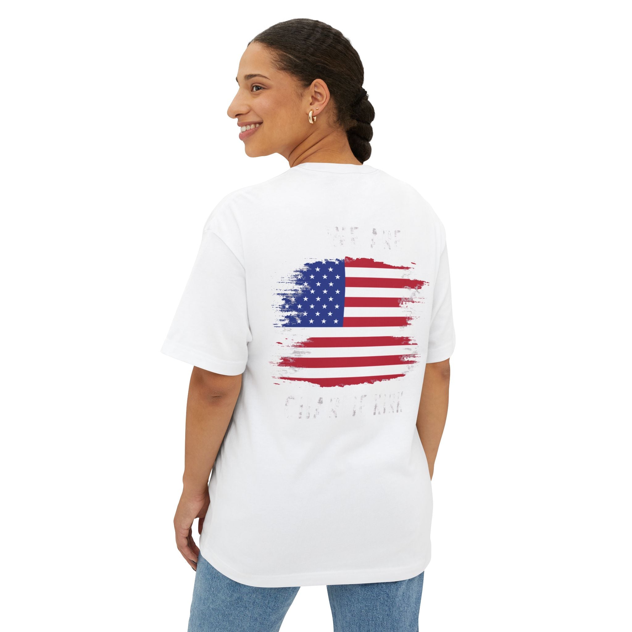Charlie Kirk Unisex Oversized Boxy Tee