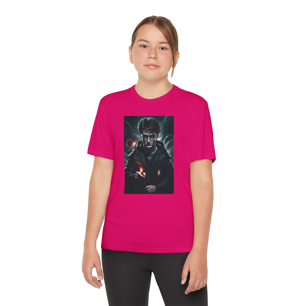 Youth Competitor Tee - Harry Potter, Wizard School Shirt, Magical Kids Top, Hogwarts Fan Gift, Sorcerer's Stone T-Shirt
