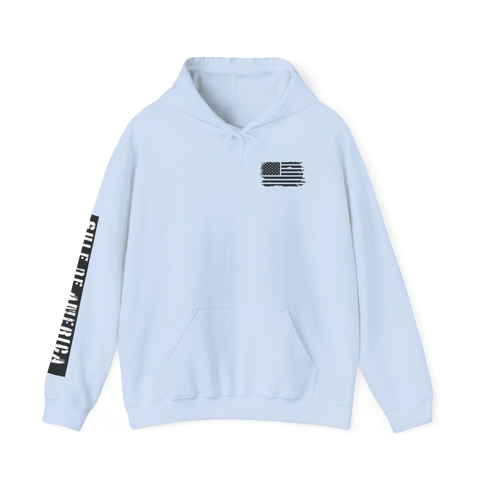 Gulf Of America Patriotic Hoodie, USA Patriotism Sweatshirt, American Flag Pullover, Independence Day Apparel, Fourth of July Gift