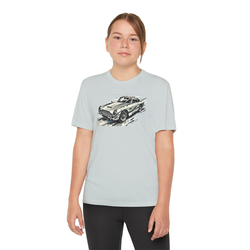 Aston Martin Youth T-Shirt Sports Graphic Tee, Cool Athletic Shirt for Kids, Perfect for Sports Events, Team Spirit