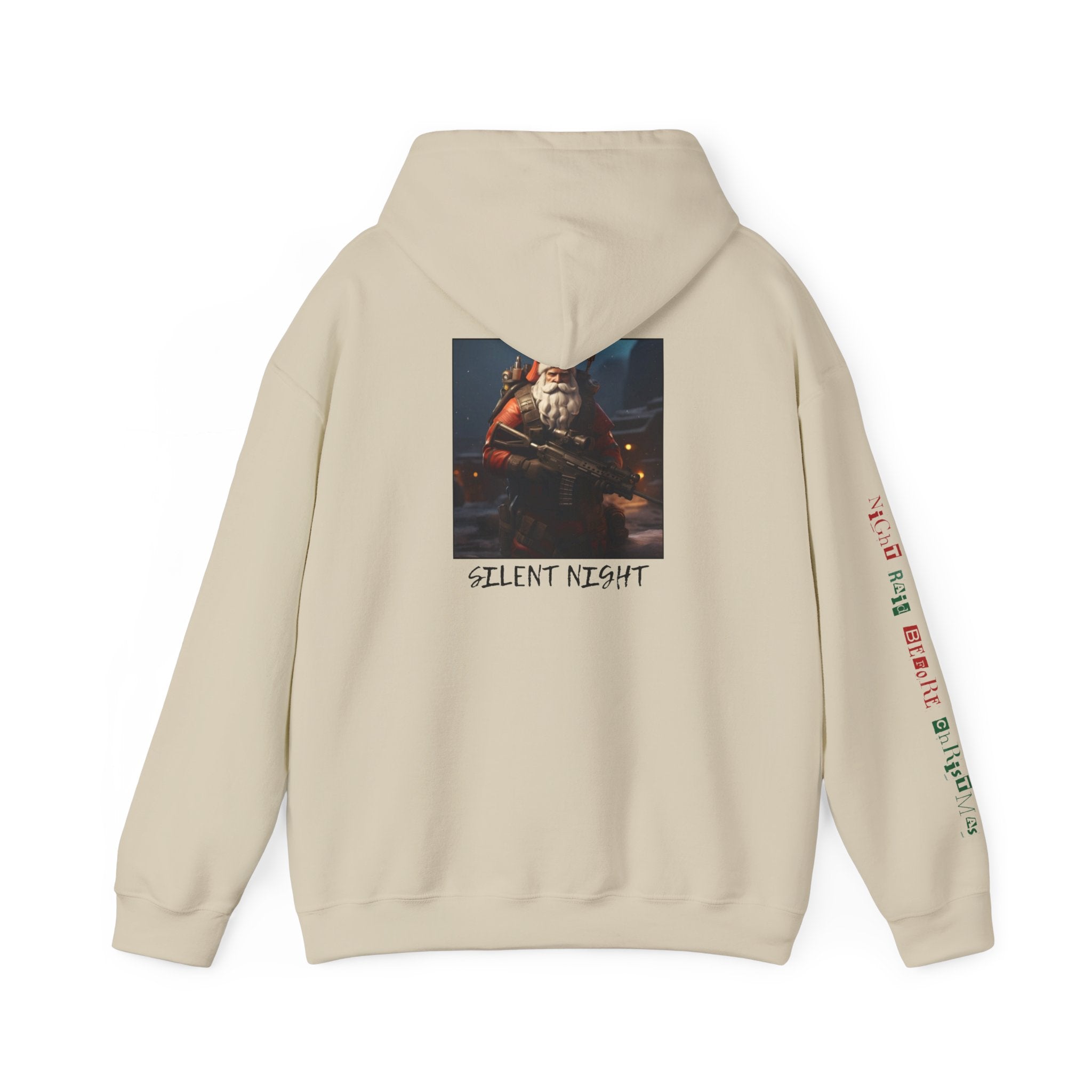 Night Raid Before Christmas Patriotic Hoodie Rebel Spirit Unisex Hoodie