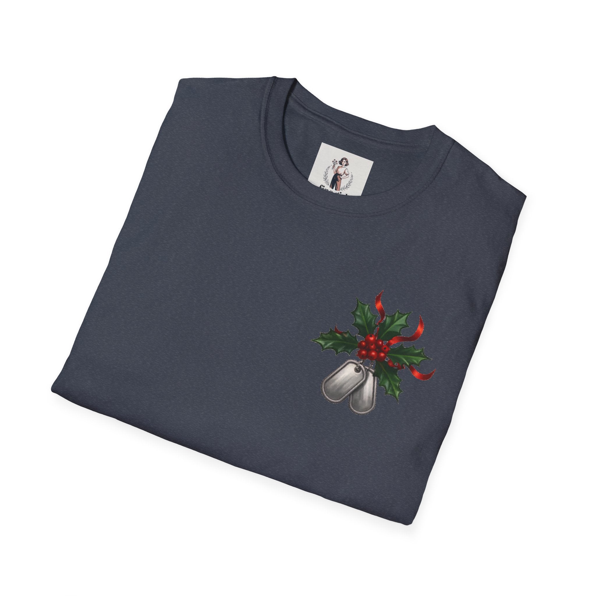 Yule Guard Patriotic Christmas Holiday ~ Unisex Softstyle T-Shirt