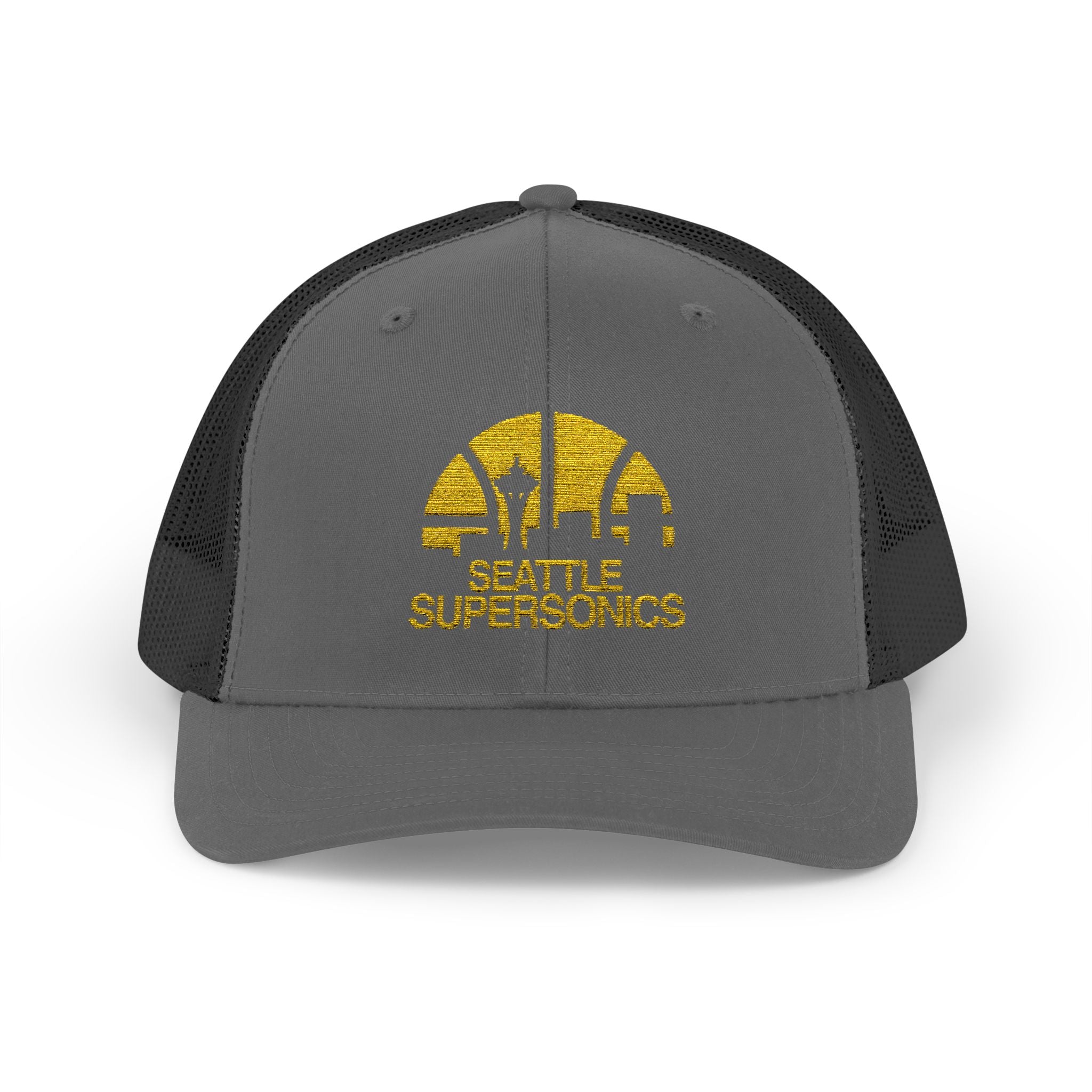 The Seattle SuperSonics Snapback Trucker Cap, American Flag Hat, Outdoor Cap, Casual Wear, Gift for Dad, 4th of July Apparel