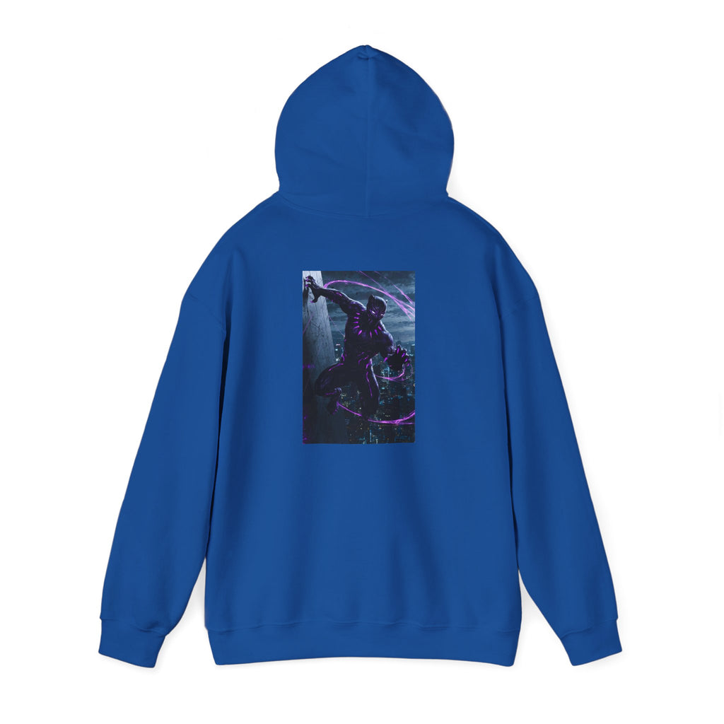 Hooded Sweatshirt - The Black Panther Design
