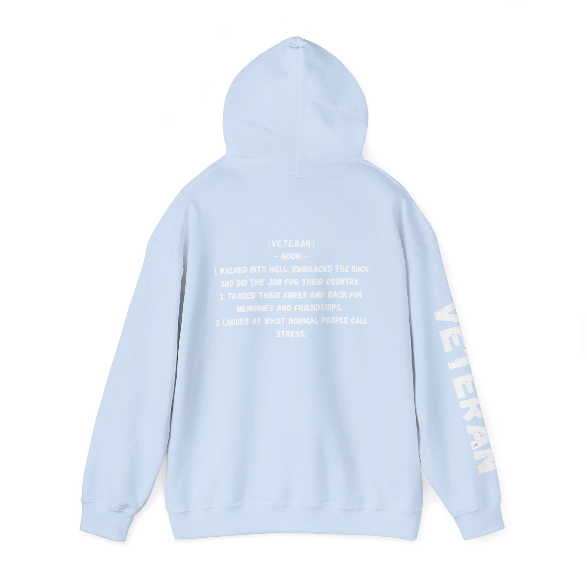 Veteran Patriotic Hoodie ~ Rebel Spirit Unisex Hoodie