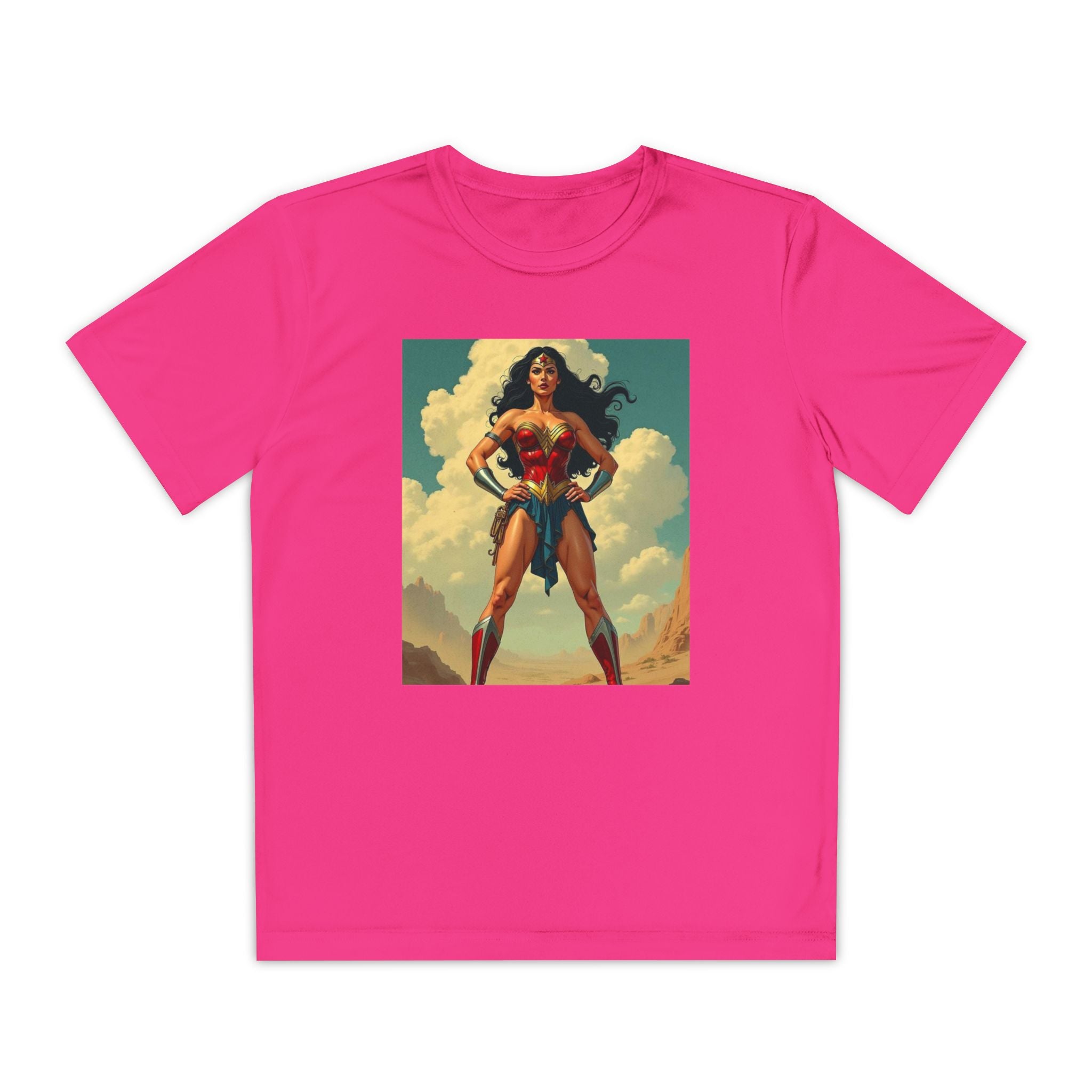 Wonder Woman Superhero Marvel t-shirt, Kids Graphic Tee, Boys Superhero Shirt, Children's Movie Character Top