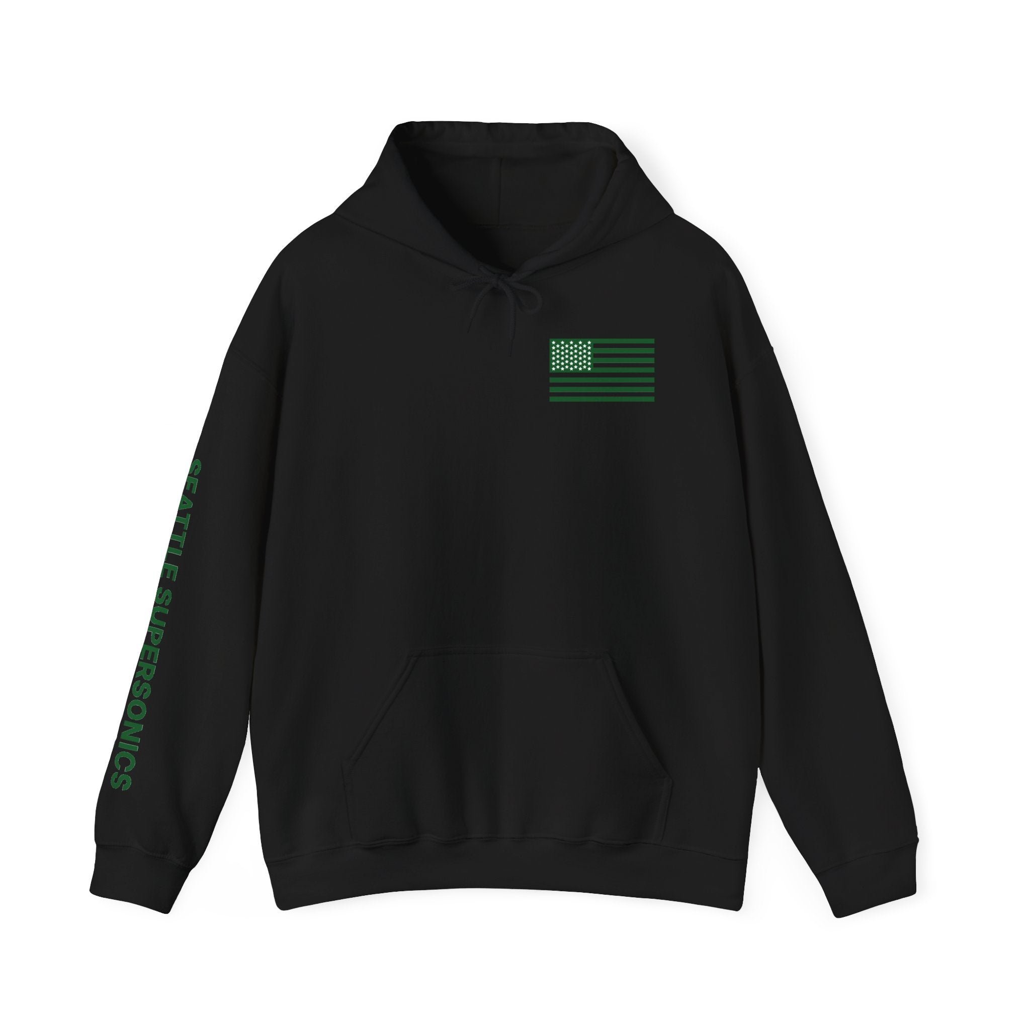 Seattle Supersonics Patriotic Hoodie