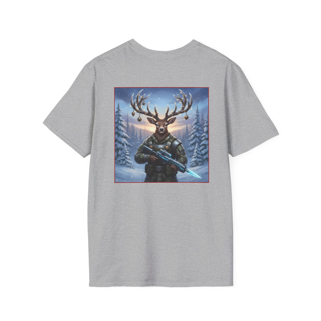 Yule Guard Patriotic Christmas Holiday ~ Unisex Softstyle T-Shirt