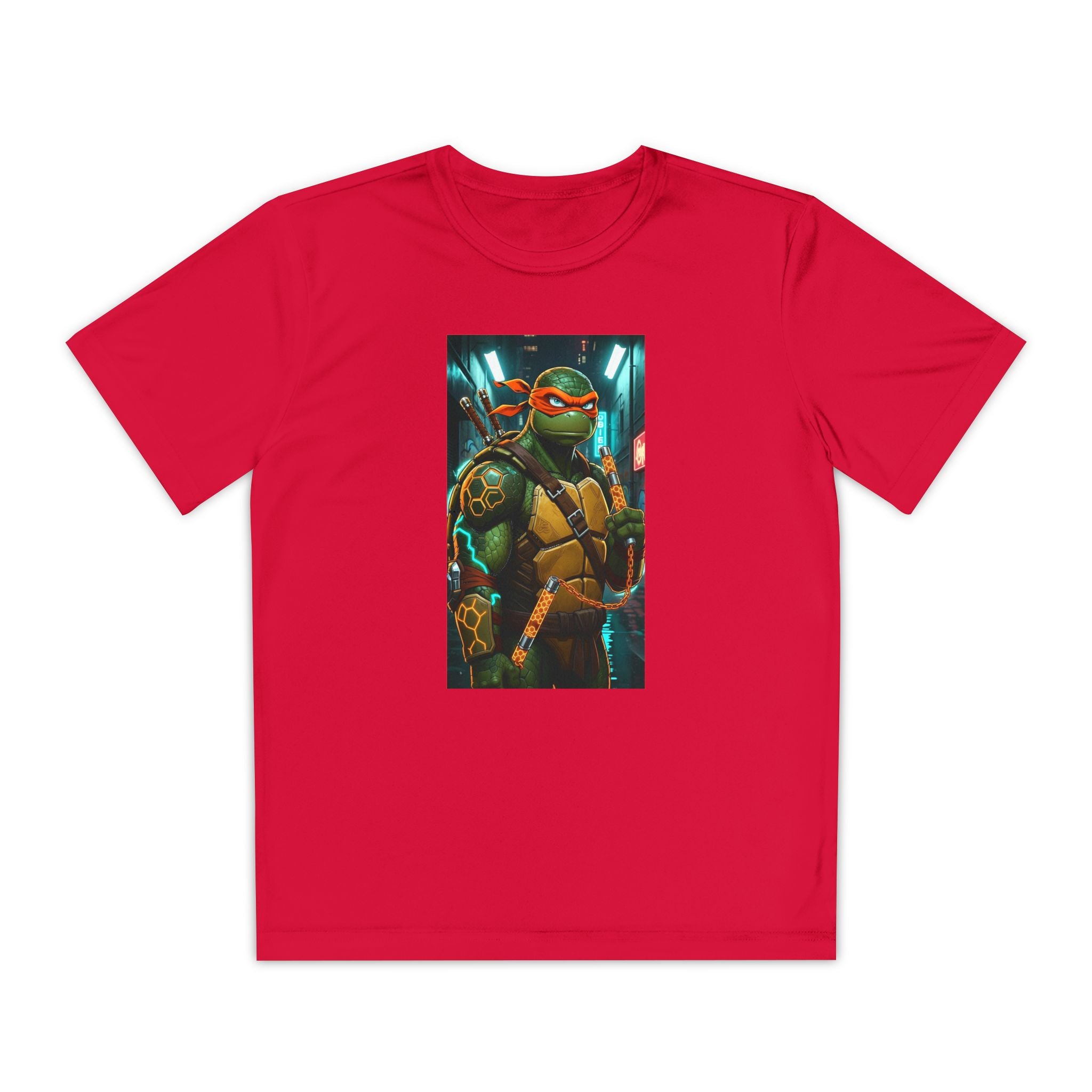 Teenage Mutant Ninja Turtles, Graphic Print Shirt, Kids T-shirt, Cartoon Character Top, Retro Tee, Birthday Gift Shirt