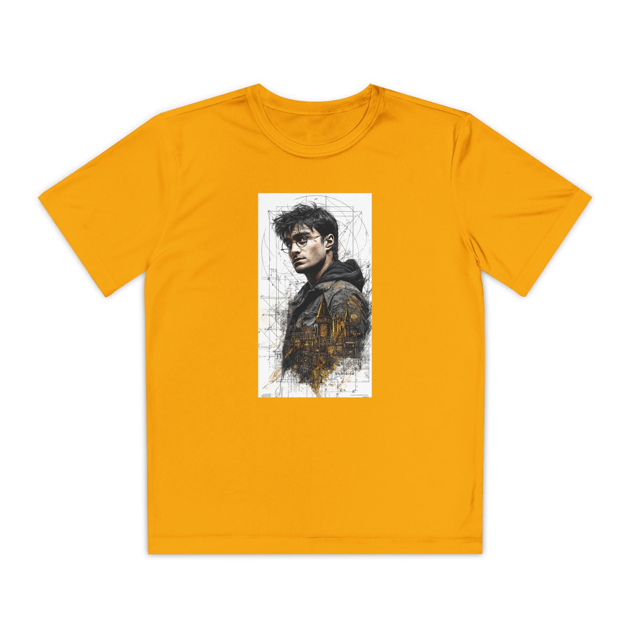Youth Competitor Tee - Harry Potter, Wizard School Shirt, Magical Kids Top, Hogwarts Fan Gift, Sorcerer's Stone T-Shirt