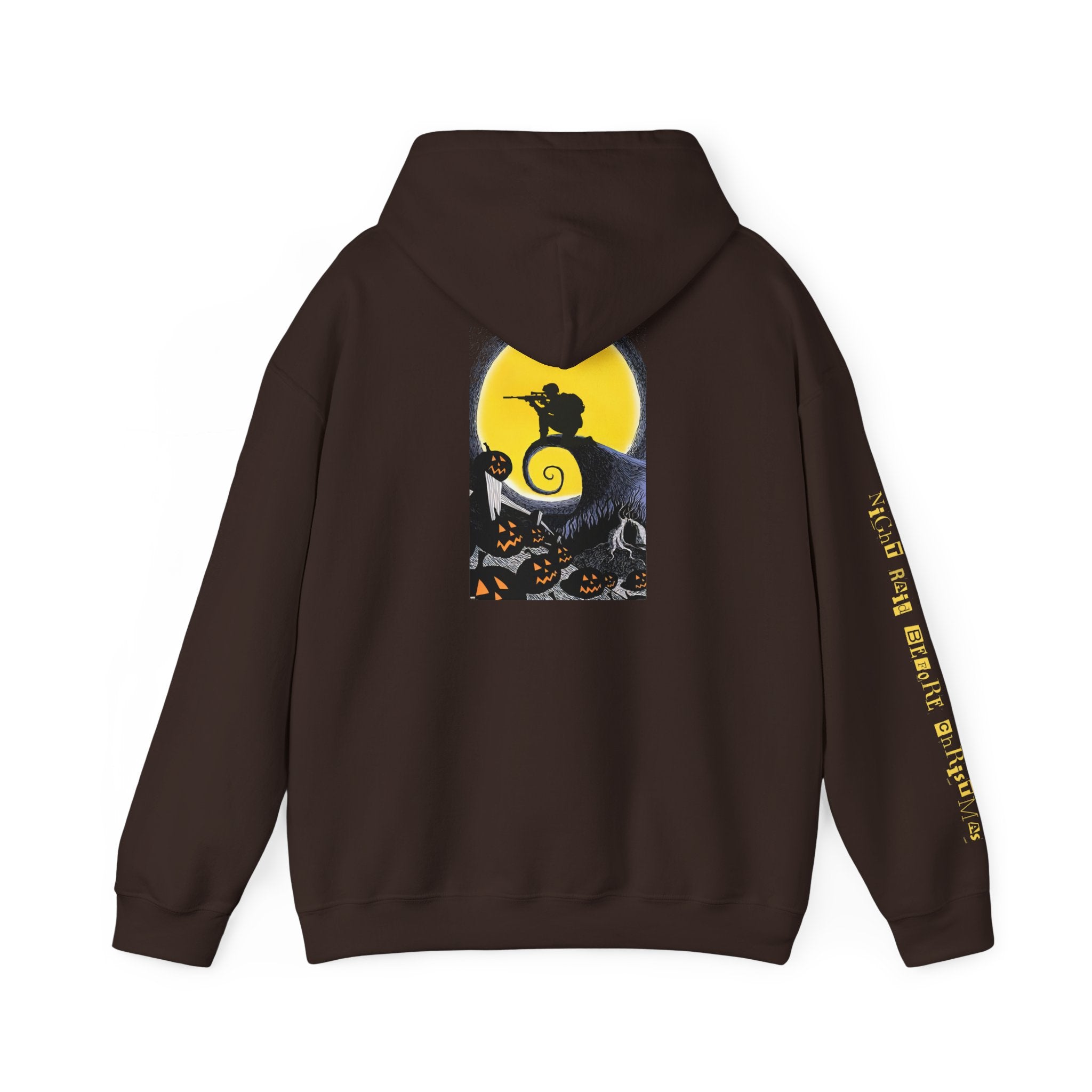 Night Raid Before Christmas Patriotic Hoodie Rebel Spirit Unisex Hoodie