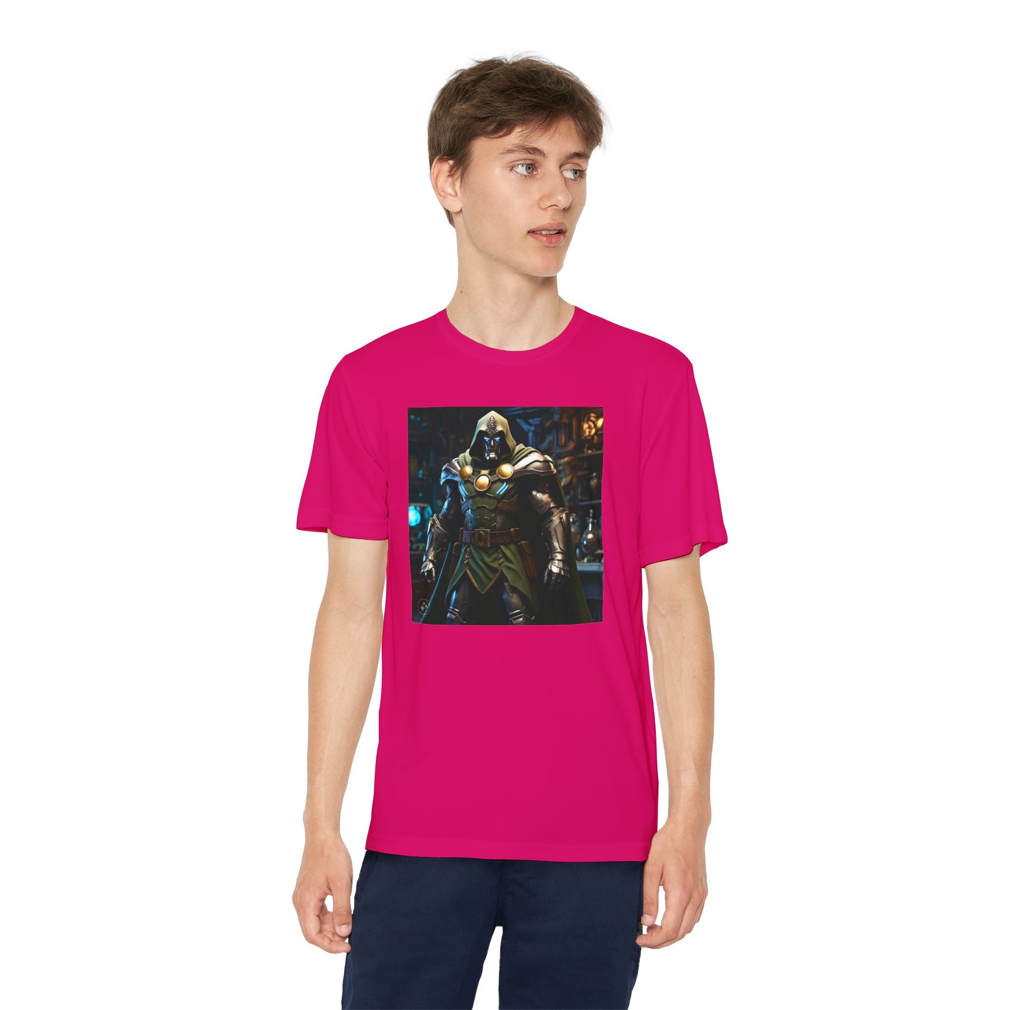 Dr Doom Superhero Marvel Patriotic, Kids Graphic T-Shirt, Boys Hero Top, Girls Comic Book Clothing, Birthday