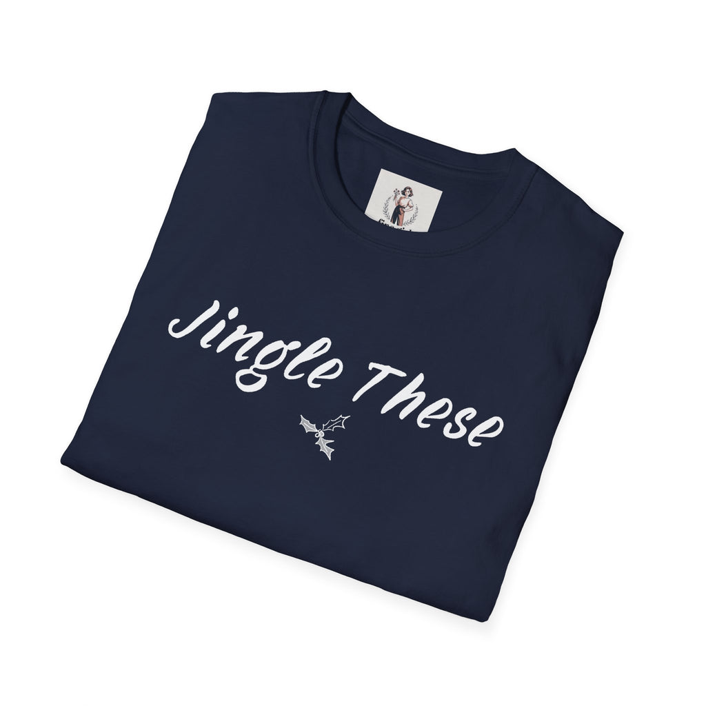 Jingle These Hand Grenades Christmas T-Shirt ~ Unisex Softstyle T-Shirt