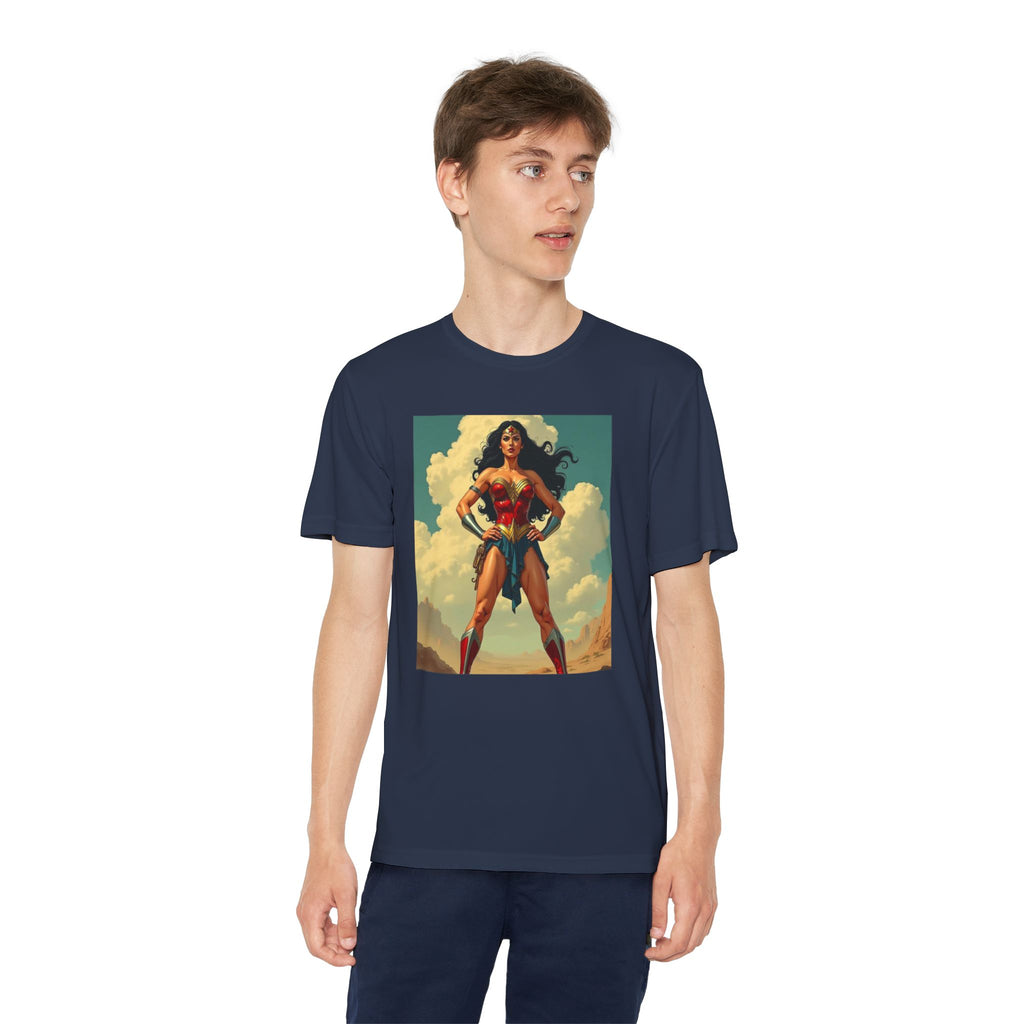 Wonder Woman Superhero Marvel t-shirt, Kids Graphic Tee, Boys Superhero Shirt, Children's Movie Character Top