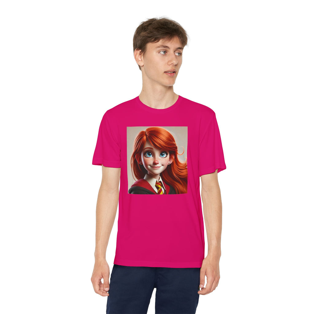 Youth Competitor Tee - Harry Potter, Wizard School Shirt, Magical Kids Top, Hogwarts Fan Gift, Sorcerer's Stone T-Shirt