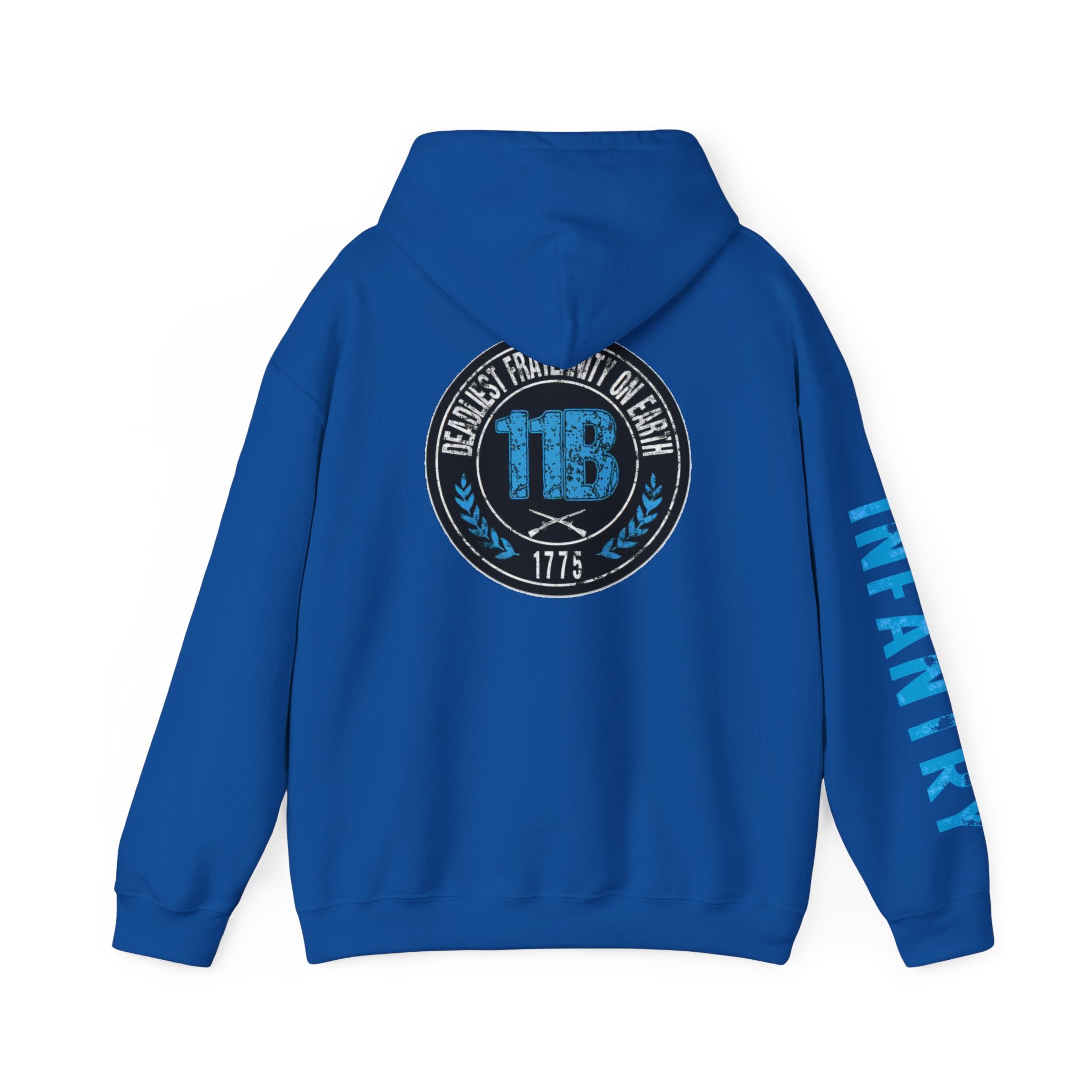 Hooded Sweatshirt - 11B (Infantry) Design