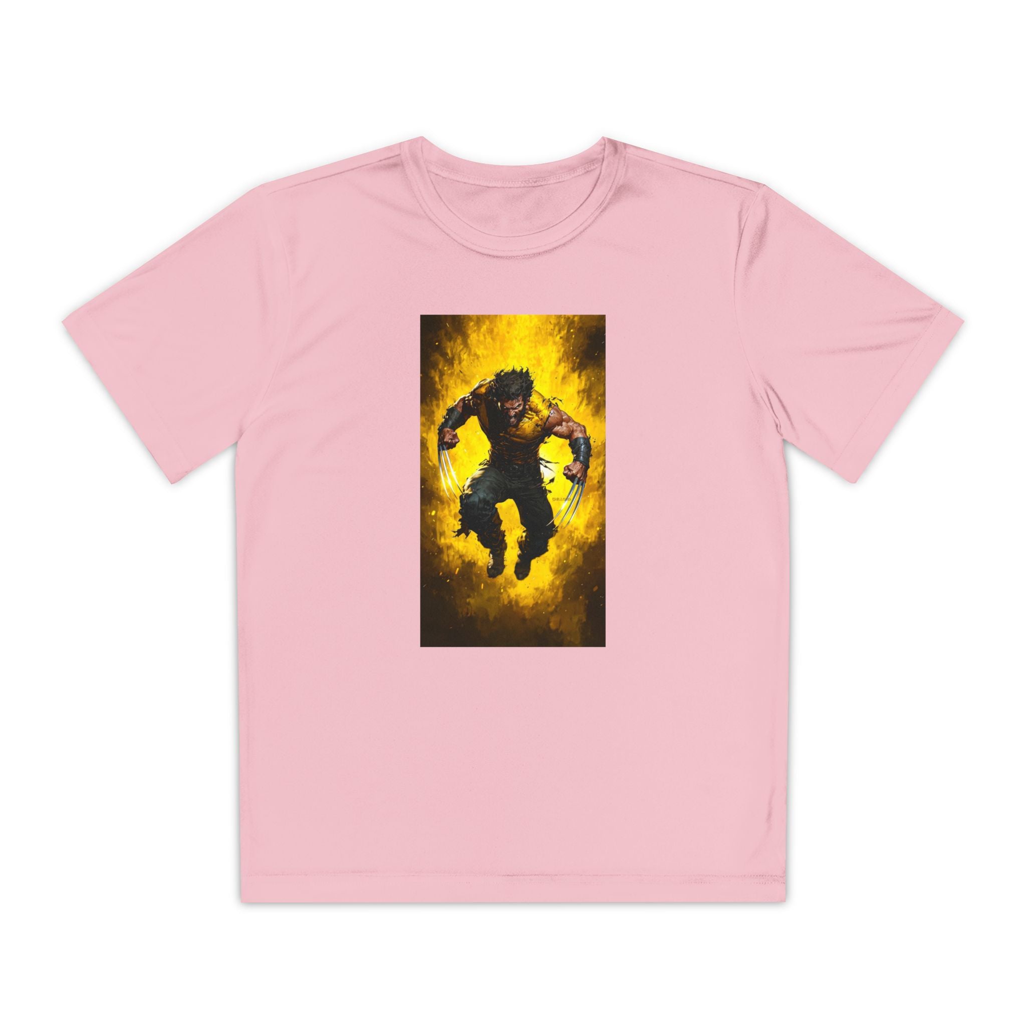 Wolverine Superhero Marvel Patriotic, Kids Graphic T-Shirt, Boys Hero Top, Girls Comic Book Clothing, Birthday