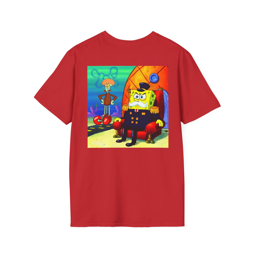 SpongeBob SquarePants Kids T-Shirt, Mr Krabs Squidward Patrick Star Youth Tee, Nickelodeon Children's TV Shirt, Unisex Softstyle