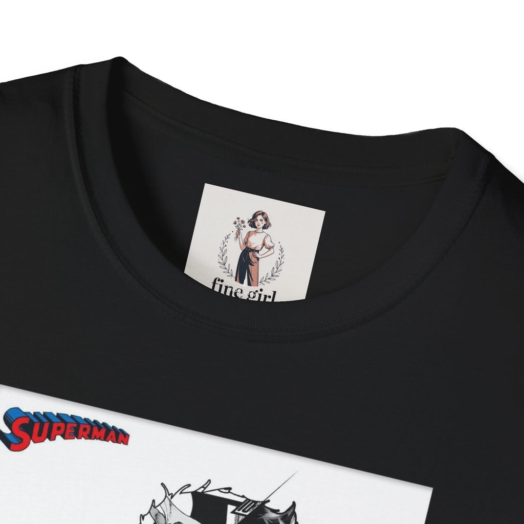Superman Hero Unisex Softstyle T-Shirt