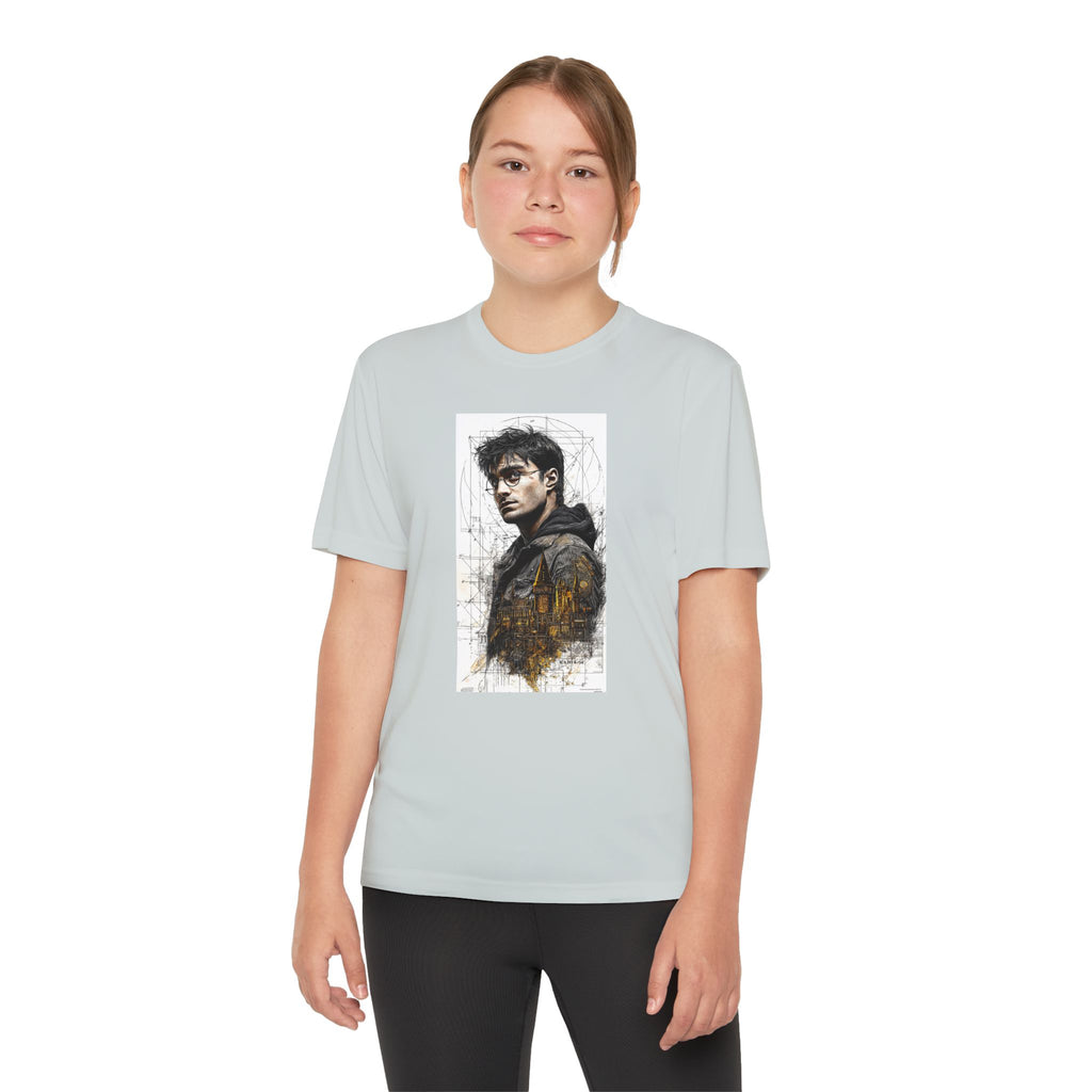Youth Competitor Tee - Harry Potter, Wizard School Shirt, Magical Kids Top, Hogwarts Fan Gift, Sorcerer's Stone T-Shirt