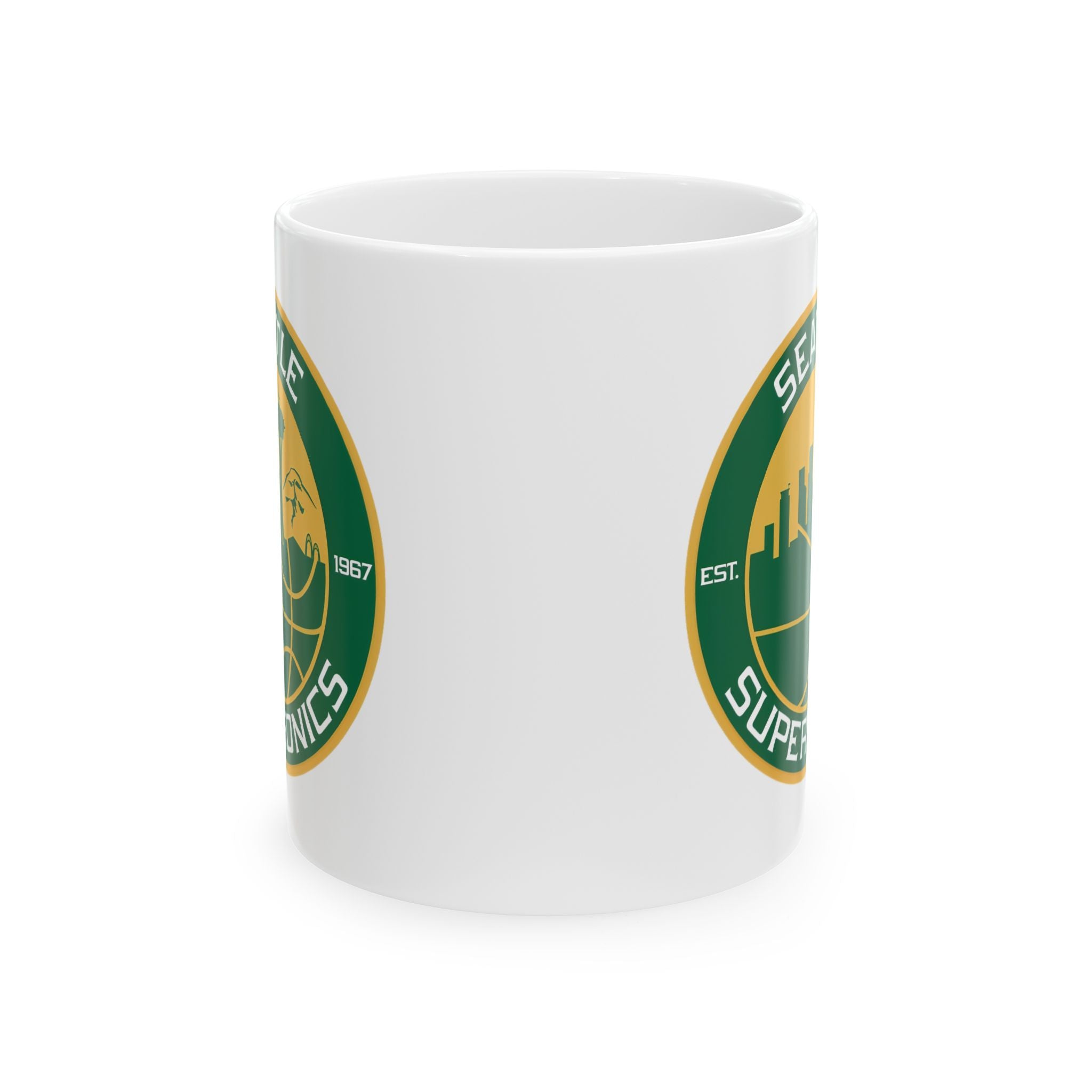 The Seattle SuperSonics Basketball Coffee & Tea Mug