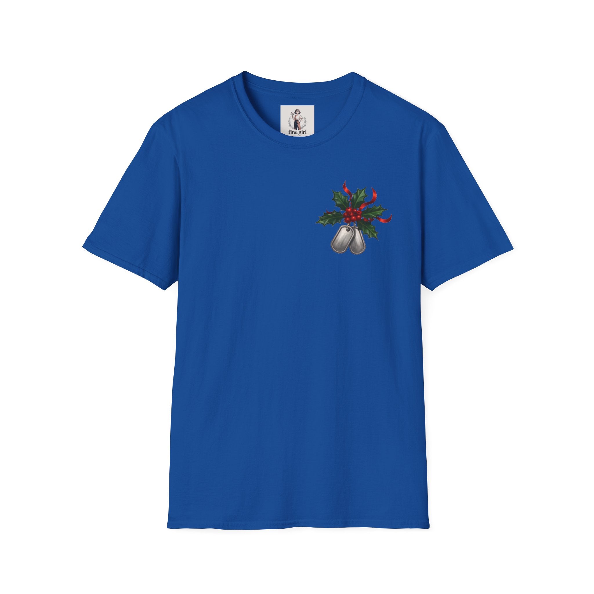 Yule Guard Patriotic Christmas Holiday ~ Unisex Softstyle T-Shirt