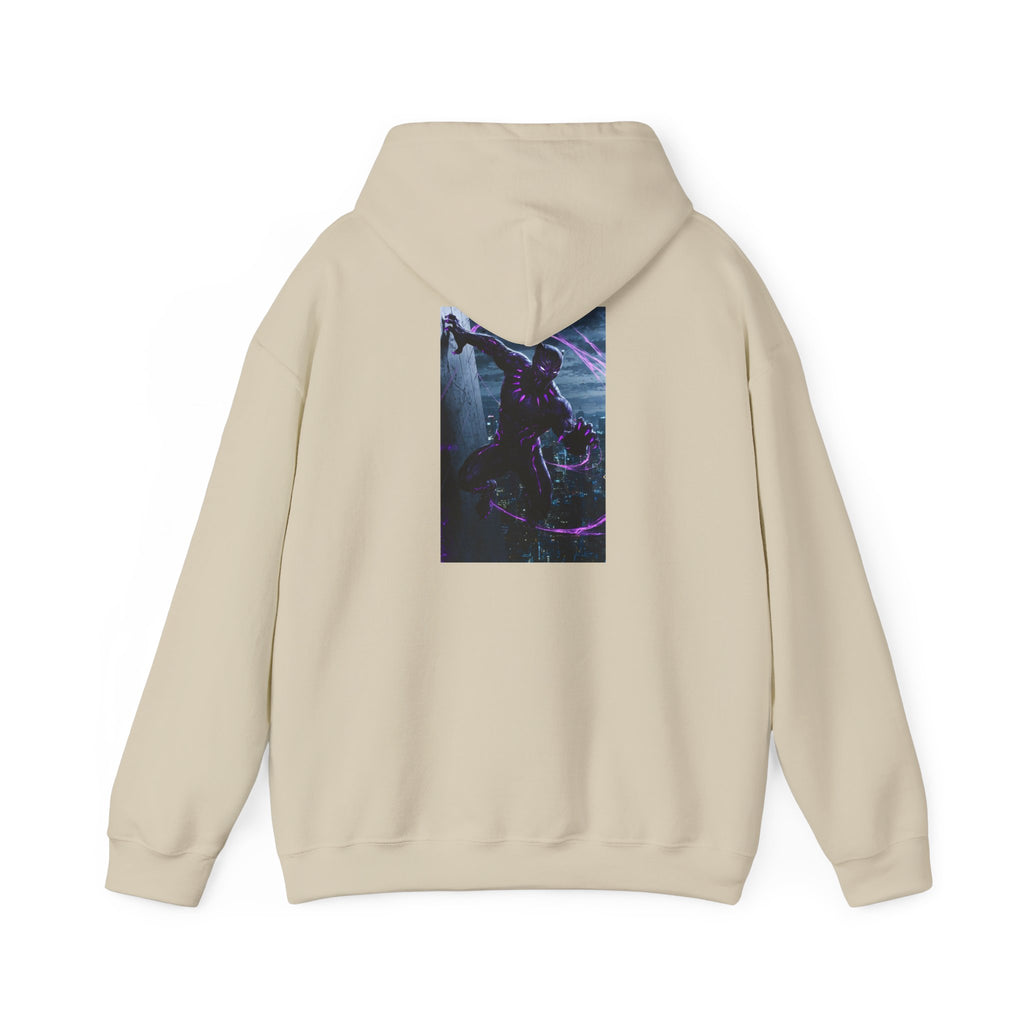 Hooded Sweatshirt - The Black Panther Design