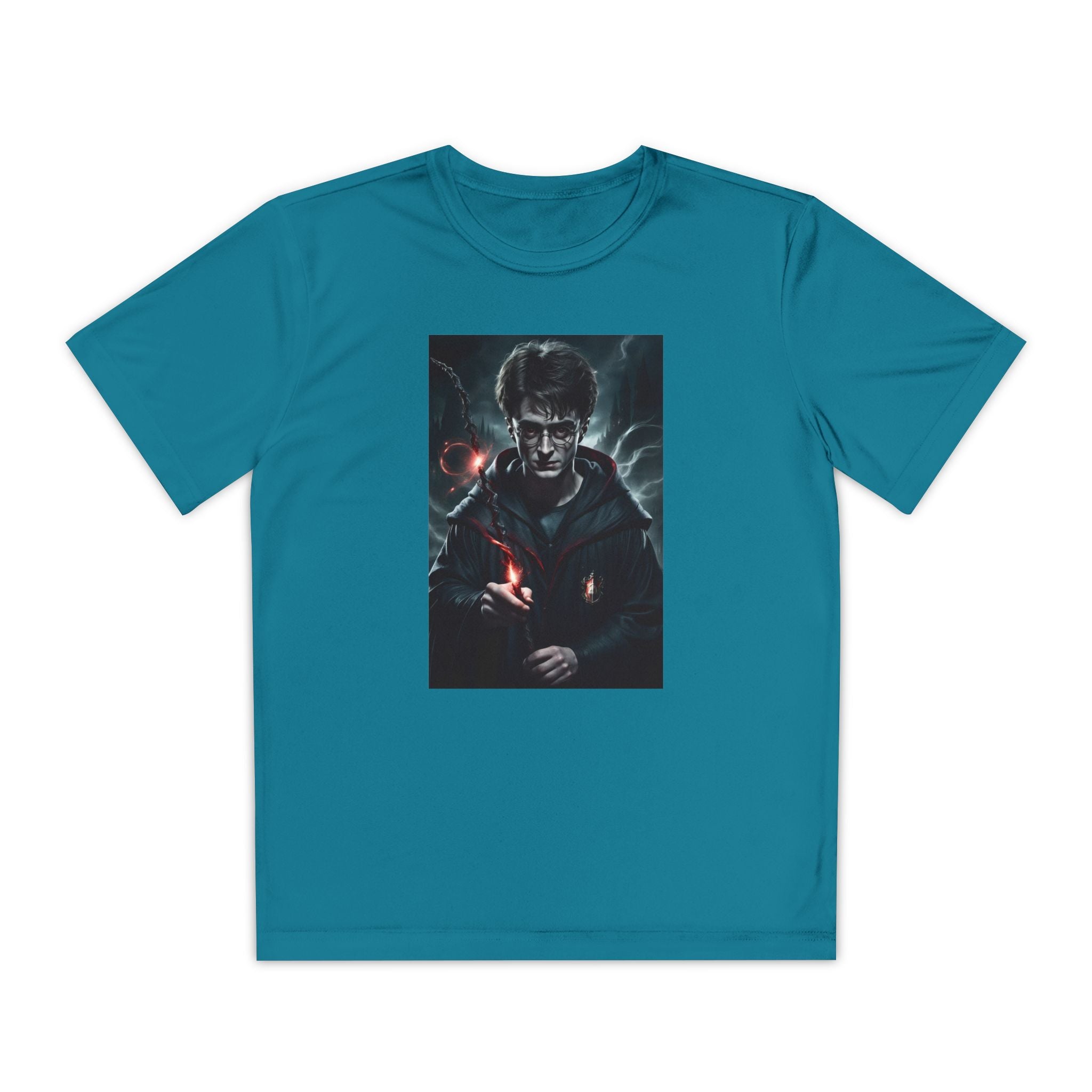 Youth Competitor Tee - Harry Potter, Wizard School Shirt, Magical Kids Top, Hogwarts Fan Gift, Sorcerer's Stone T-Shirt