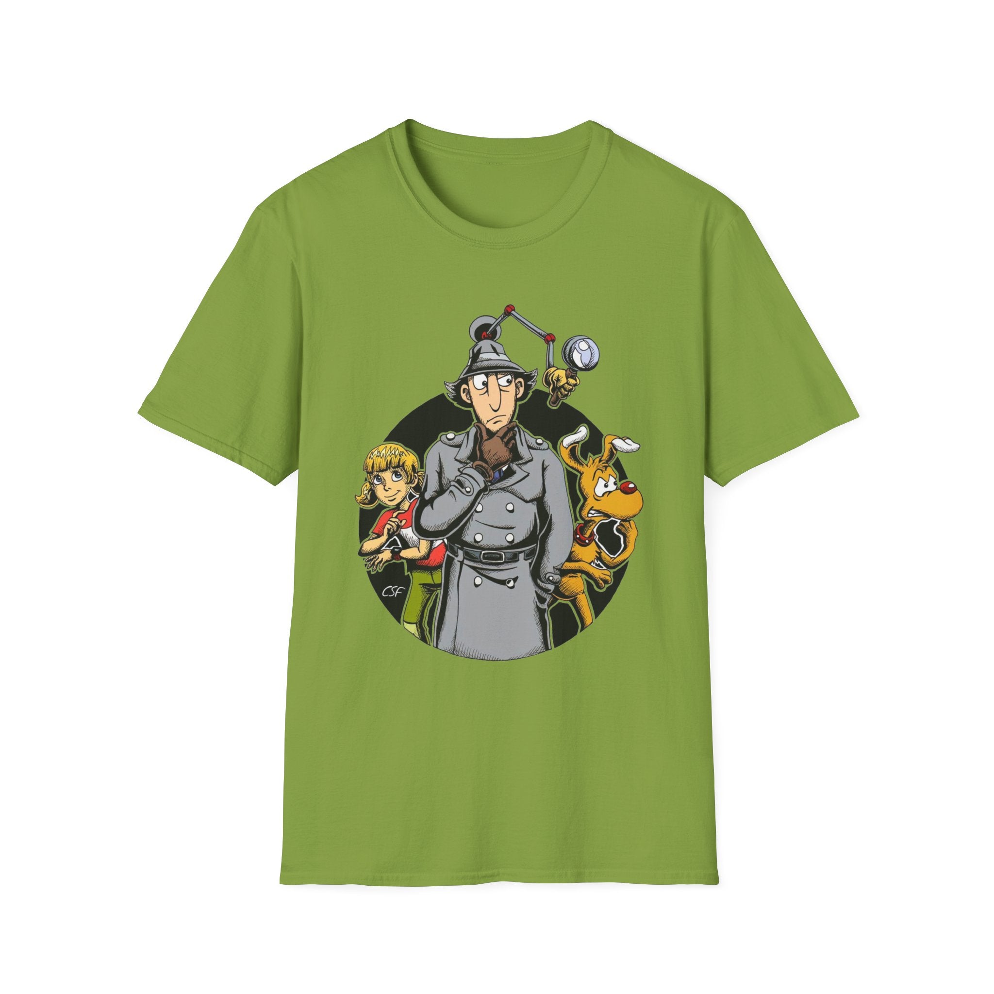 Retro Inspector Gadgets TV Cartoon T-Shirt