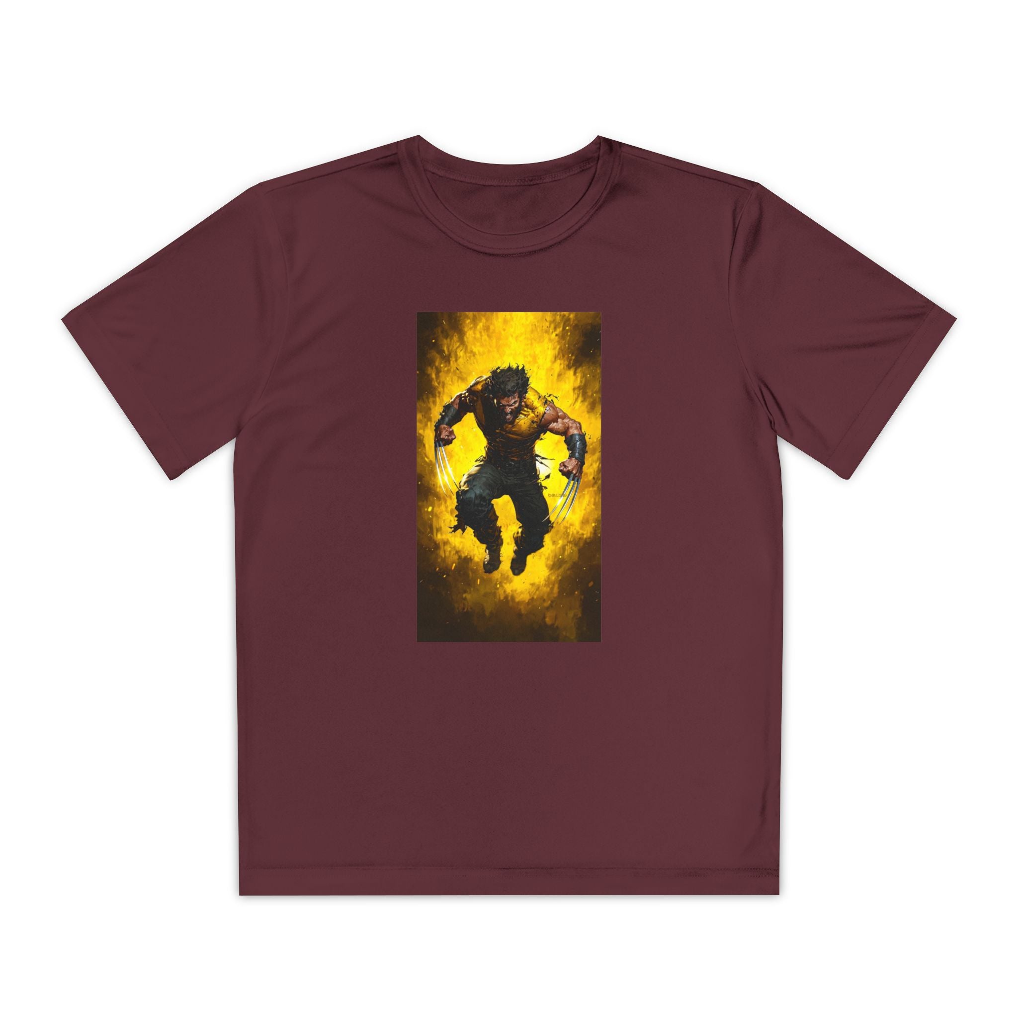 Wolverine Superhero Marvel Patriotic, Kids Graphic T-Shirt, Boys Hero Top, Girls Comic Book Clothing, Birthday