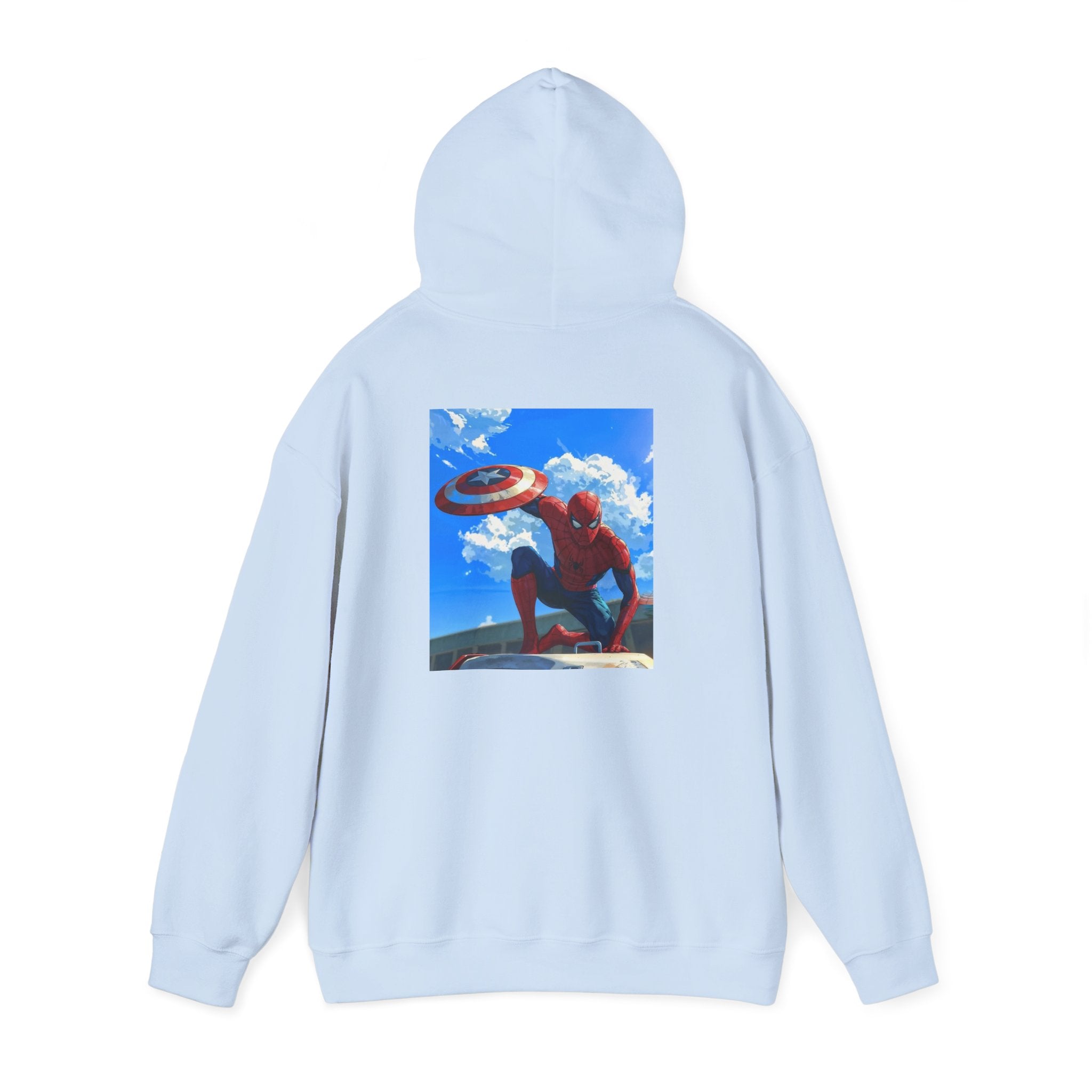 Hooded Sweatshirt - Spiderman Design