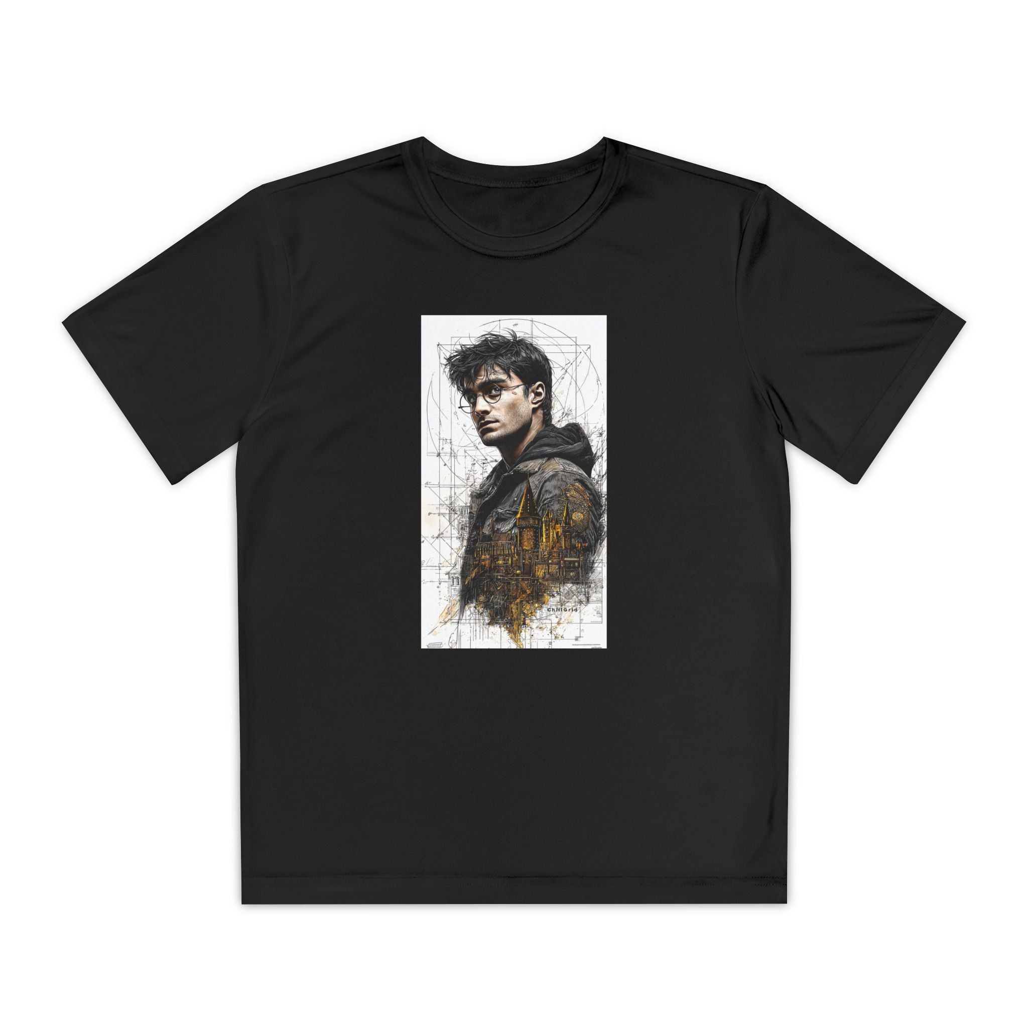 Youth Competitor Tee - Harry Potter, Wizard School Shirt, Magical Kids Top, Hogwarts Fan Gift, Sorcerer's Stone T-Shirt
