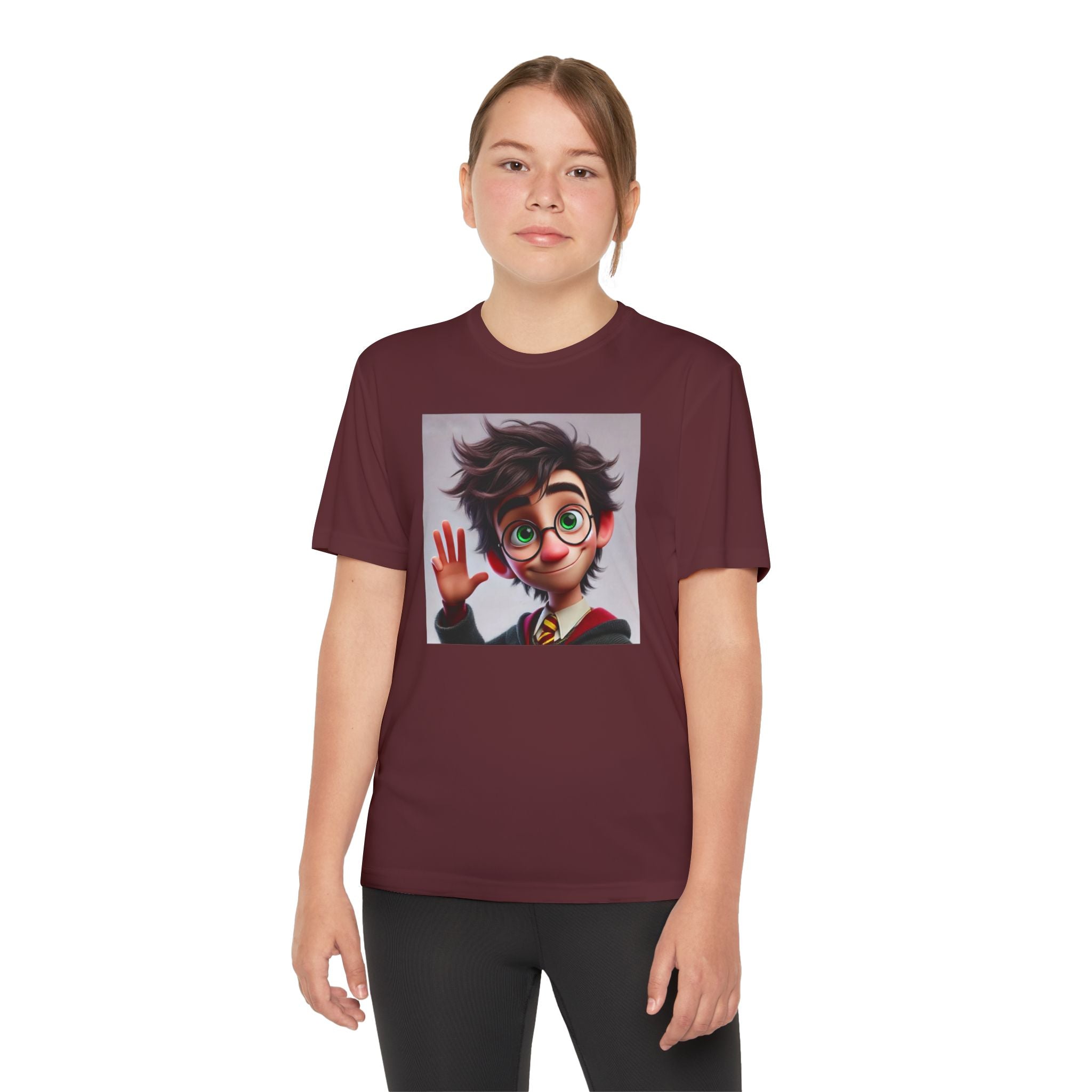 Youth Competitor Tee - Harry Potter, Wizard School Shirt, Magical Kids Top, Hogwarts Fan Gift, Sorcerer's Stone T-Shirt
