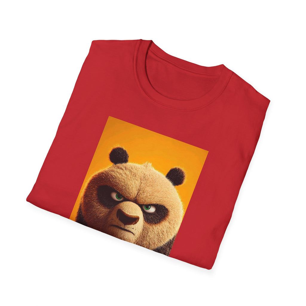 Kung Fu Panda Unisex Softstyle T-Shirt, DreamWorks Animation Youth Competitor Tee, Graphic Tee, Movie Fan Gift, Cult Classic Shirt, Comfy