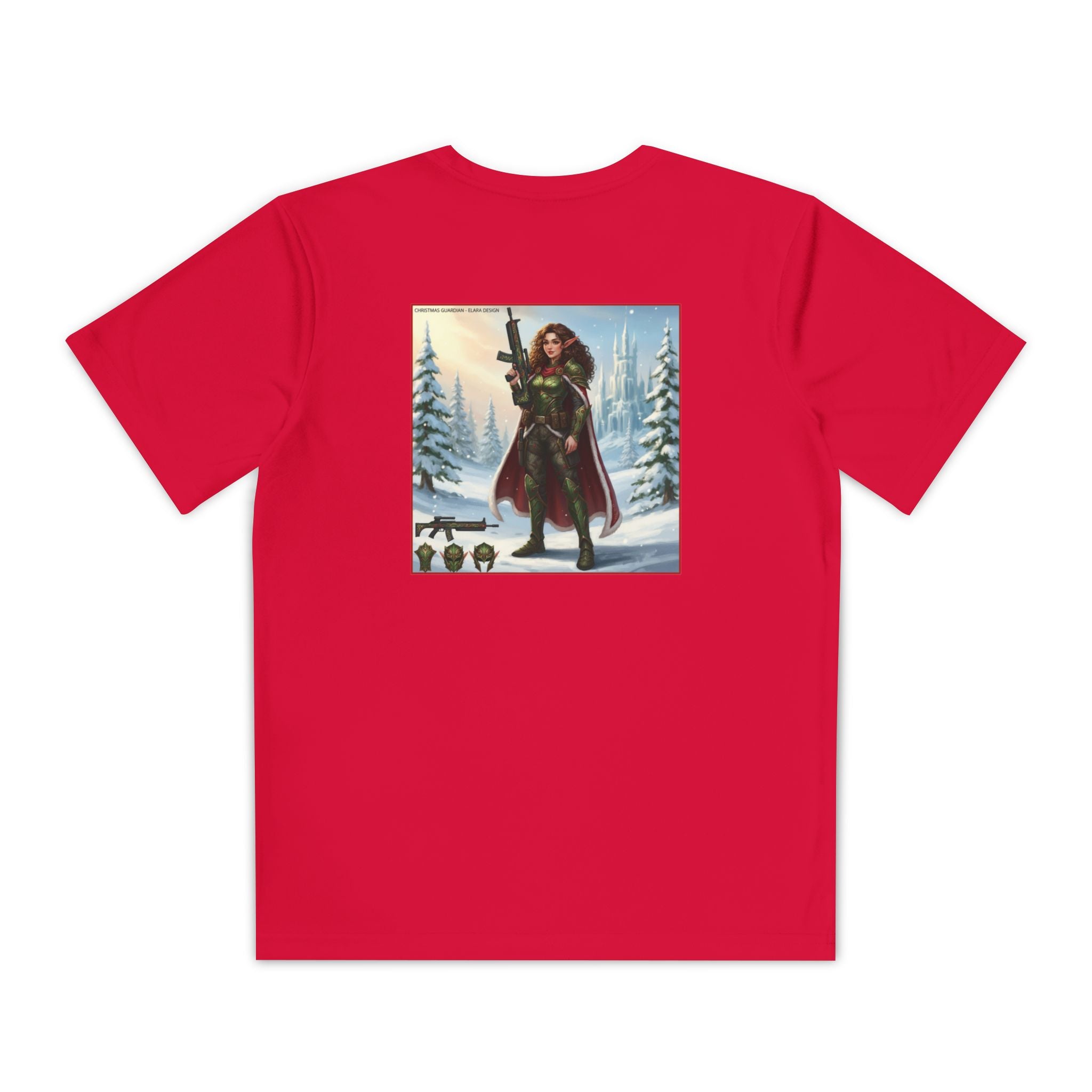 Yule Guard Patriotic Christmas Holiday ~ Youth T-Shirt, Unisex Softstyle T-Shirt