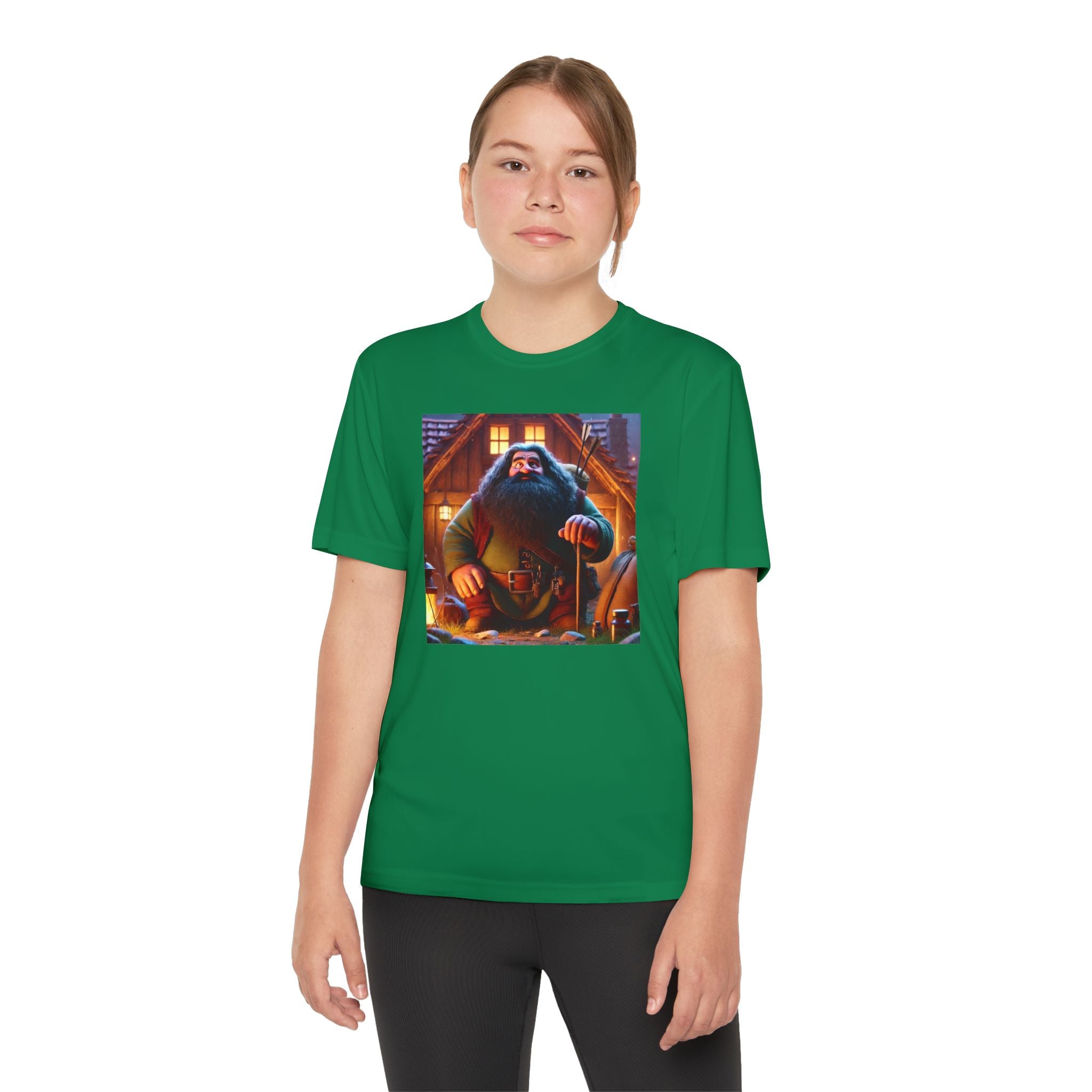 Youth Competitor Tee - Harry Potter, Wizard School Shirt, Magical Kids Top, Hogwarts Fan Gift, Sorcerer's Stone T-Shirt