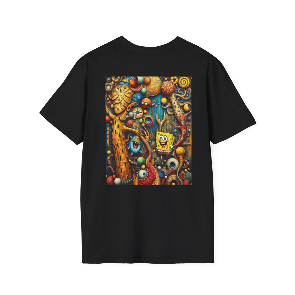SpongeBob SquarePants Kids T-Shirt, Mr Krabs Squidward Patrick Star Youth Tee, Nickelodeon Children's TV Shirt, Unisex Softstyle