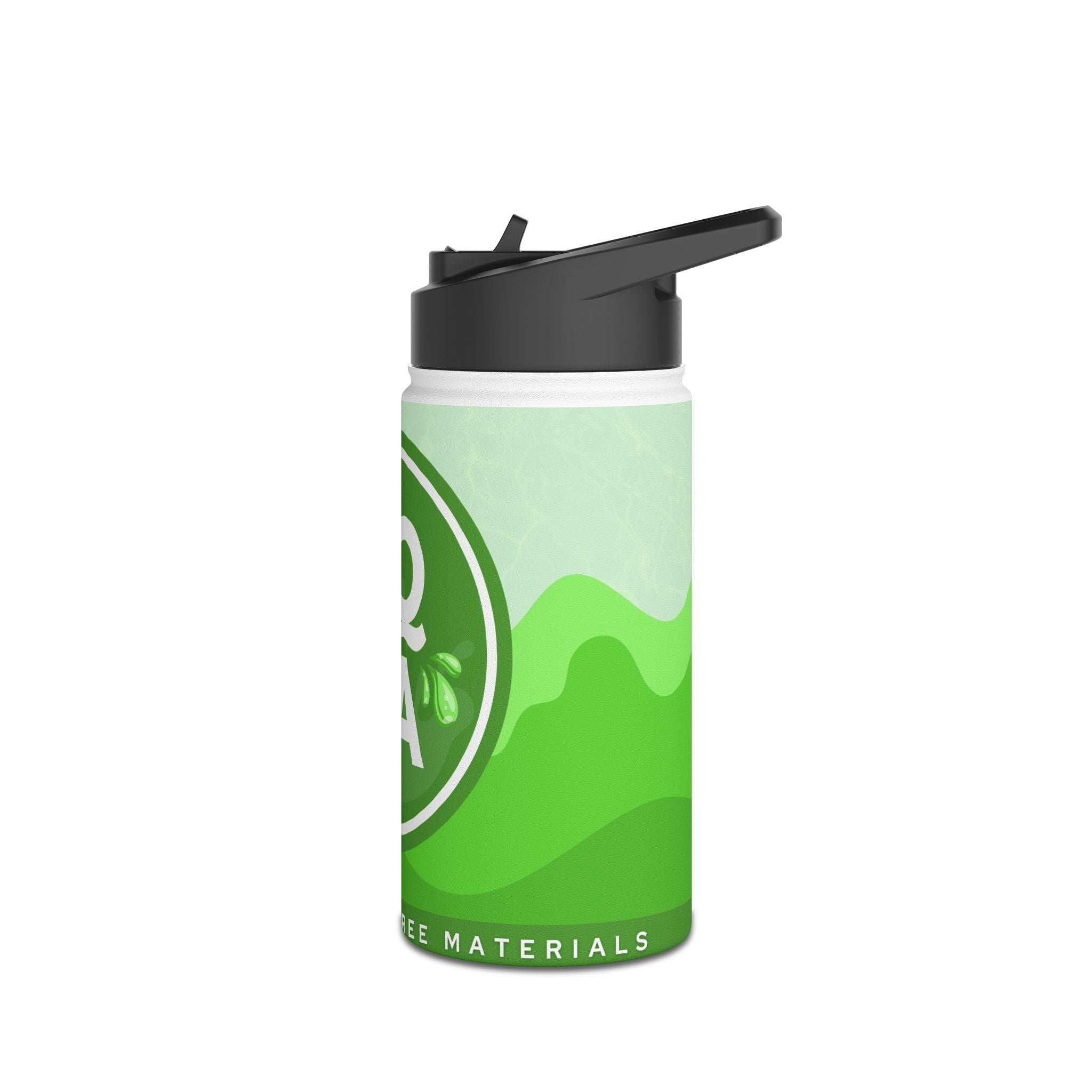 Aqua Stainless Steel Water Bottle, Eco-Friendly Hydration for Travel, Sports, Yoga, Gifts, Outdoor Adventures
