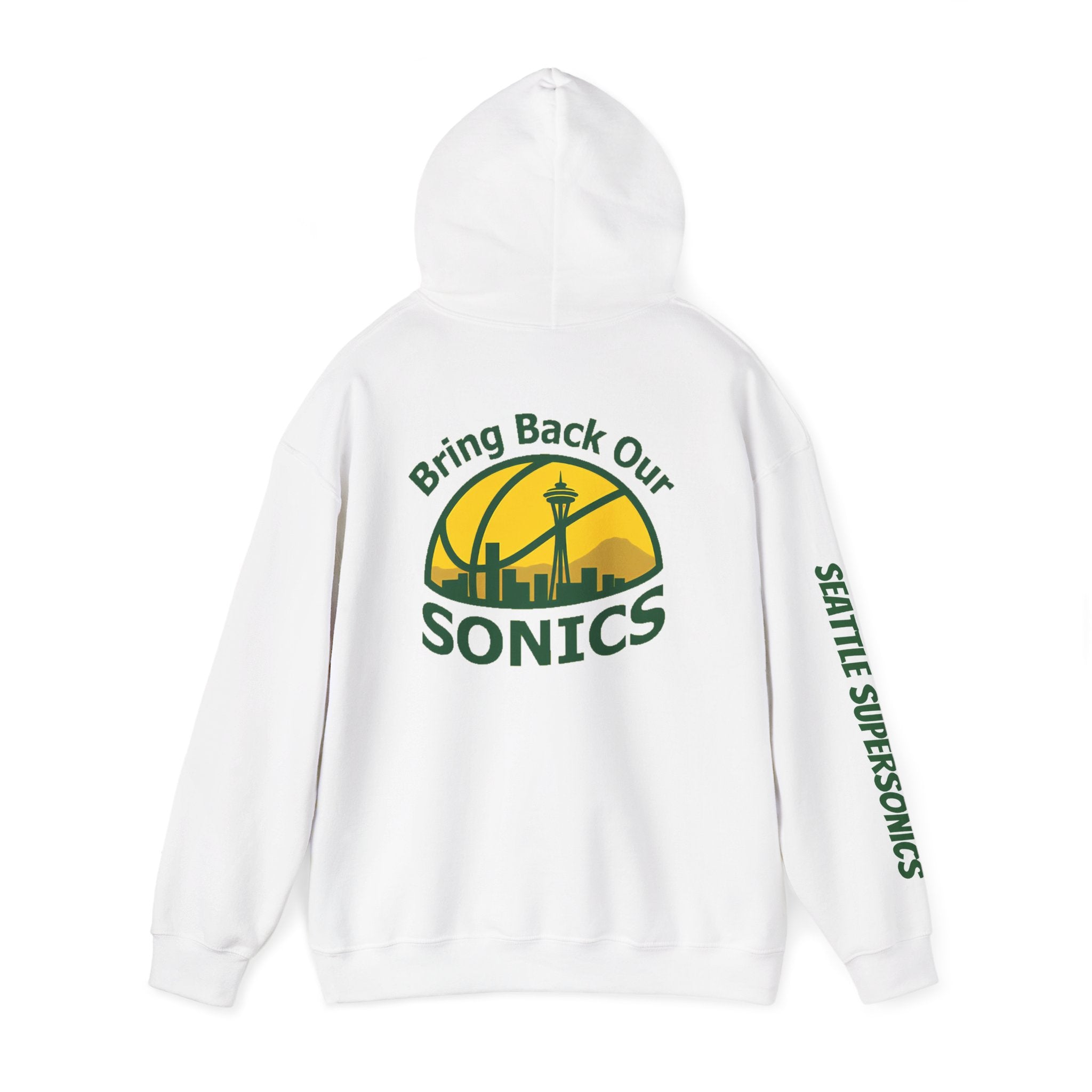 Seattle Supersonics Patriotic Hoodie