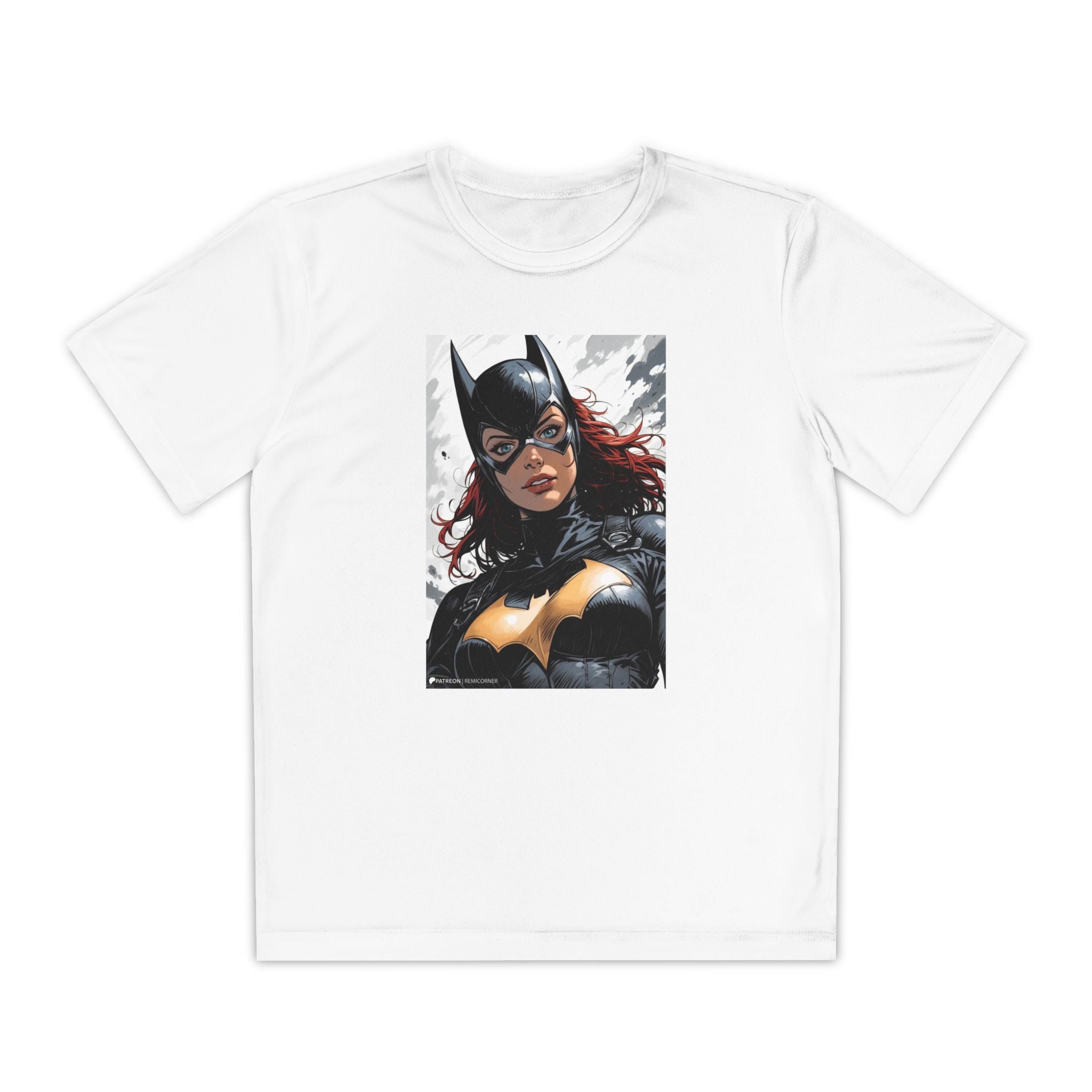 Superhero Youth T-Shirt Sports Graphic Tee, Cool Athletic Shirt for Kids