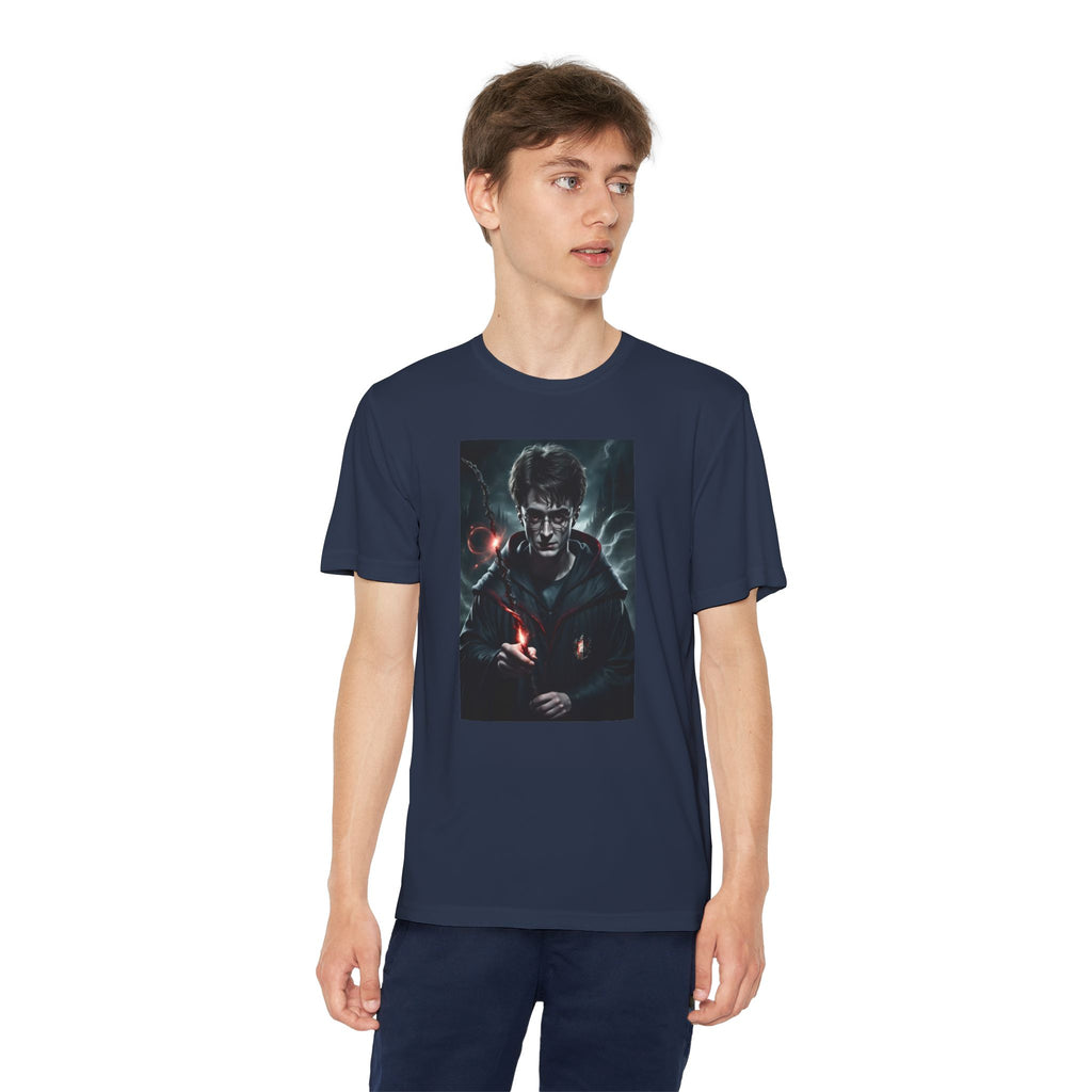 Youth Competitor Tee - Harry Potter, Wizard School Shirt, Magical Kids Top, Hogwarts Fan Gift, Sorcerer's Stone T-Shirt