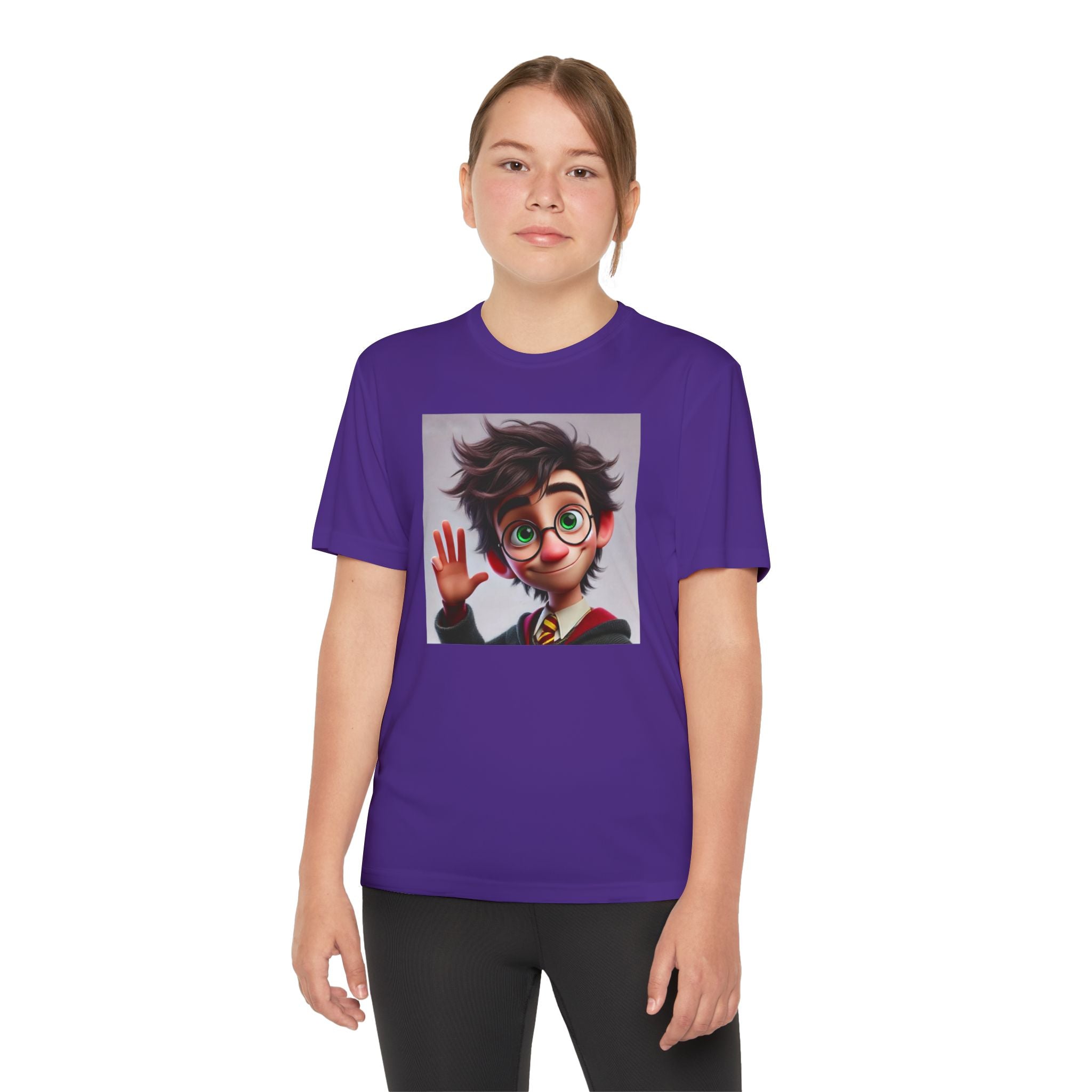 Youth Competitor Tee - Harry Potter, Wizard School Shirt, Magical Kids Top, Hogwarts Fan Gift, Sorcerer's Stone T-Shirt
