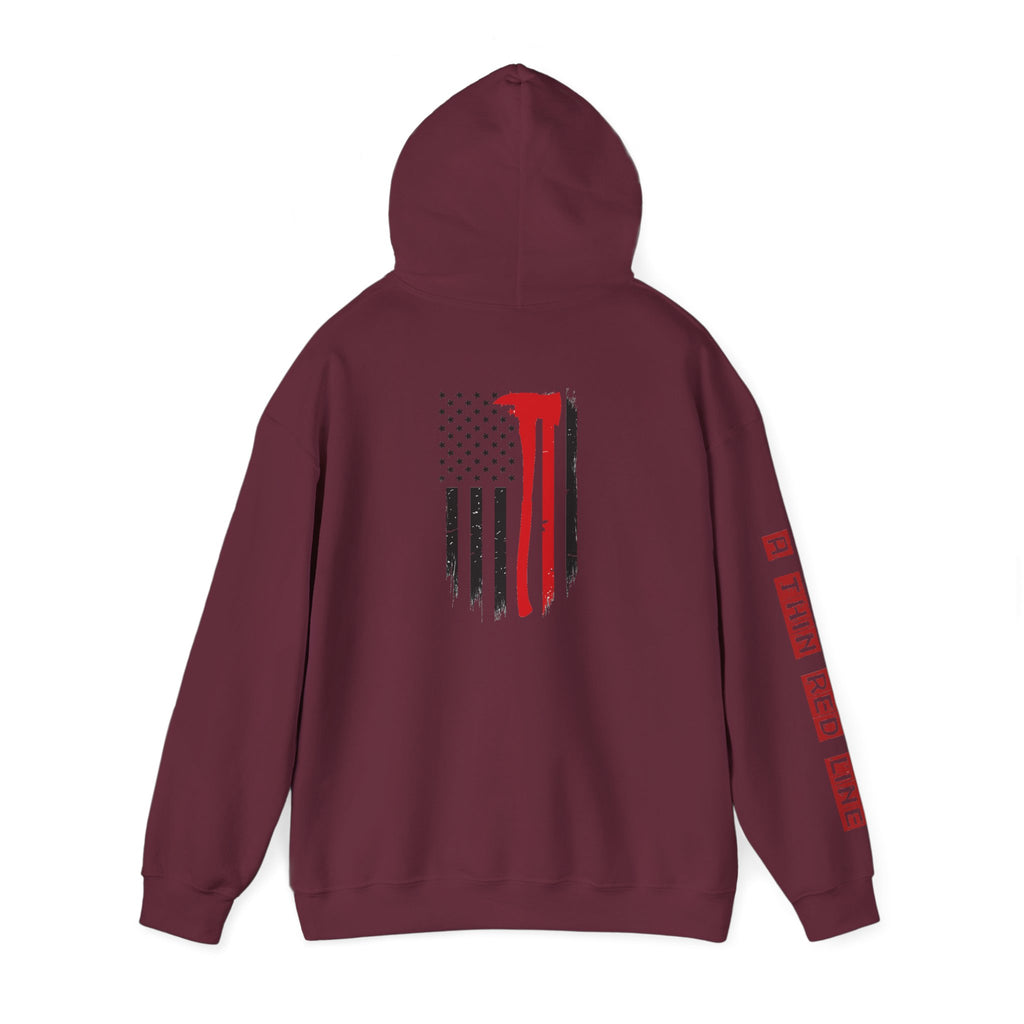 Firefighter Patriotic Hoodie Sweatshirt